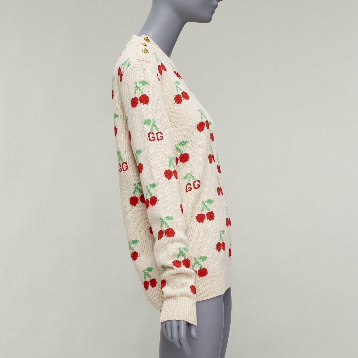 Gucci GG Cherries Sweater - 4
