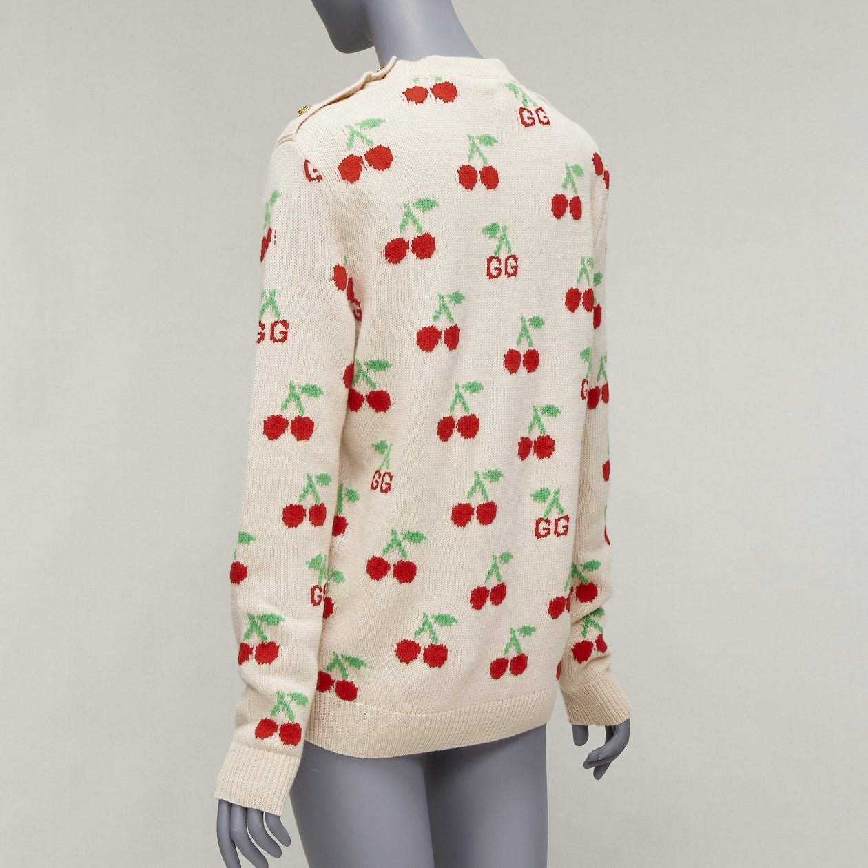 Gucci GG Cherries Sweater - Detail 1