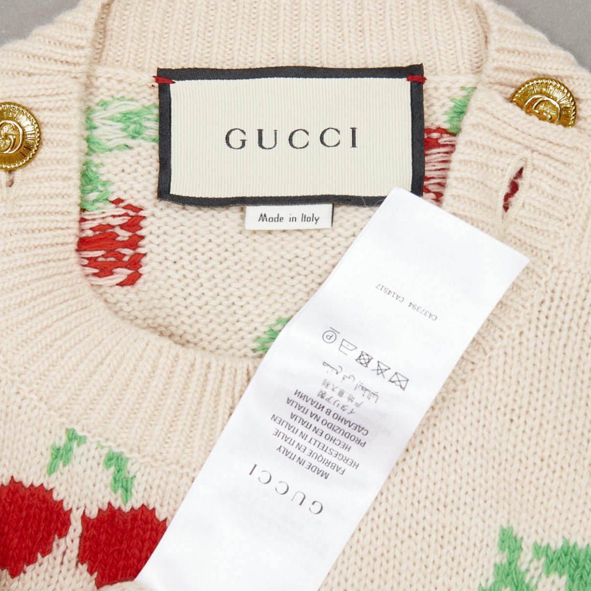 Gucci GG Cherries Sweater - Image 10