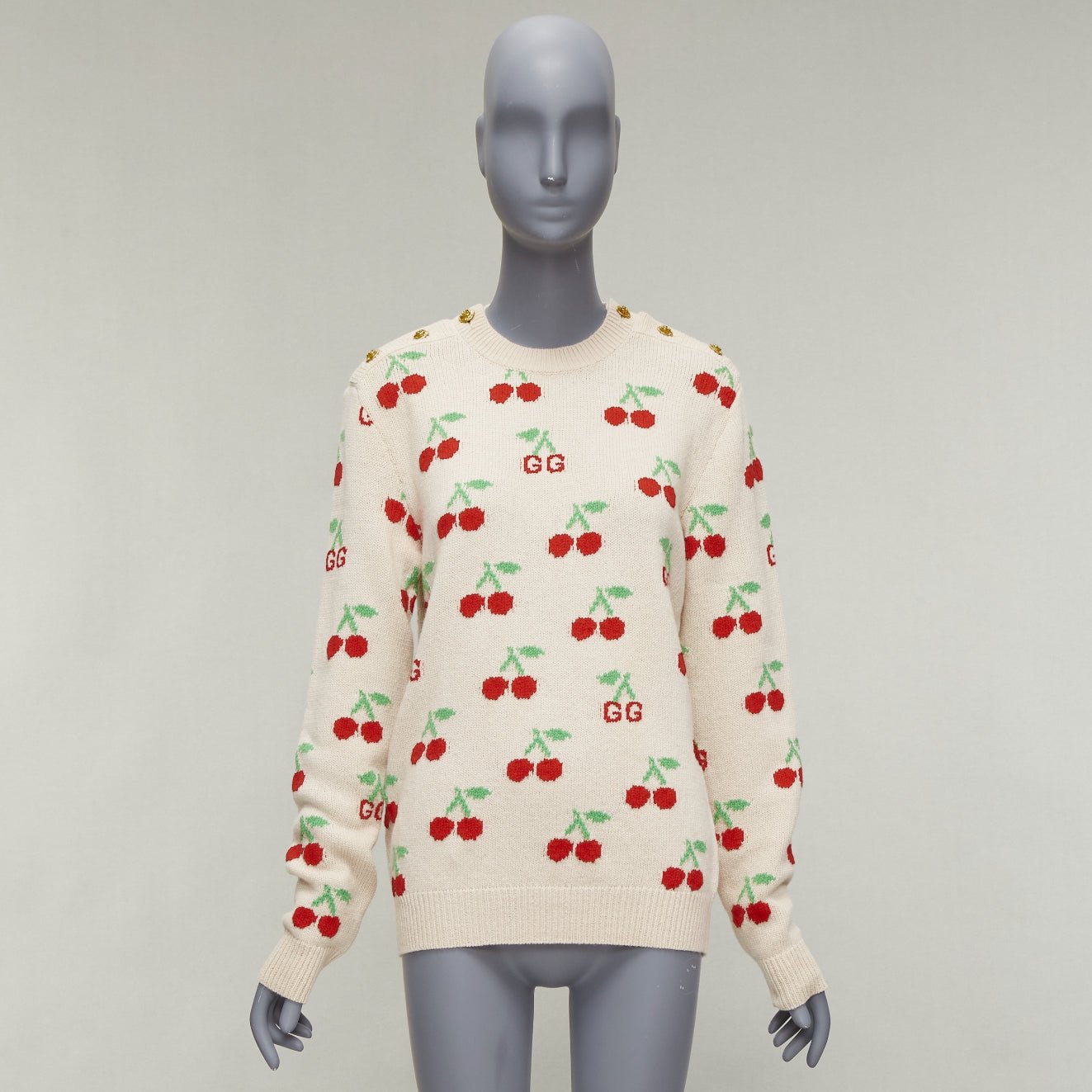 Gucci GG Cherries Sweater - Image 11