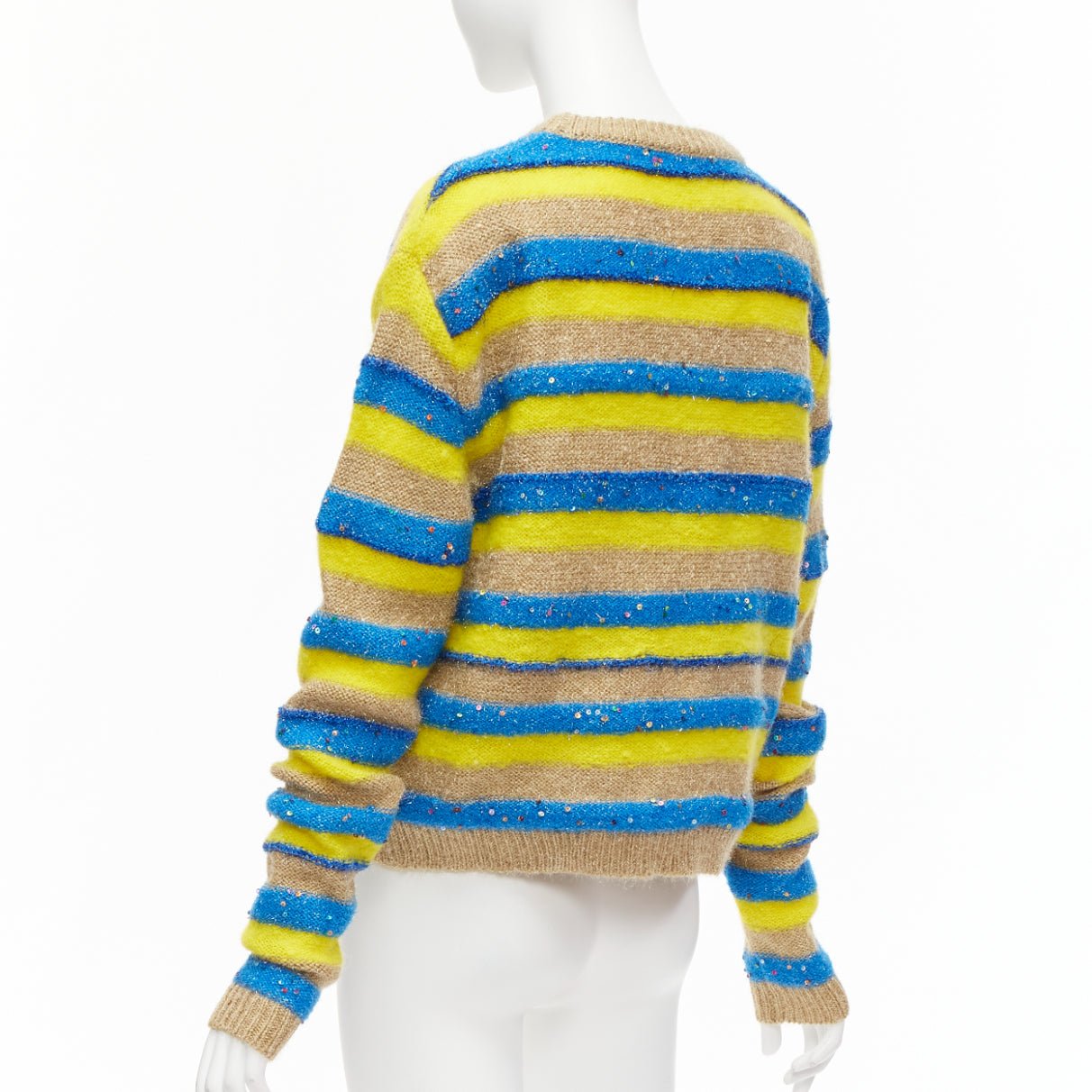 Ashish Striped Lurex Sweater - Detail 1