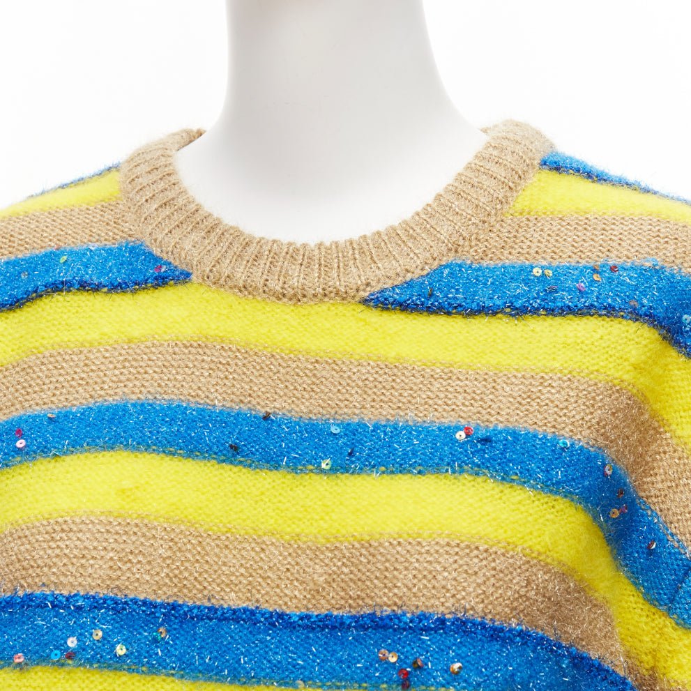 Ashish Striped Lurex Sweater - Detail 2