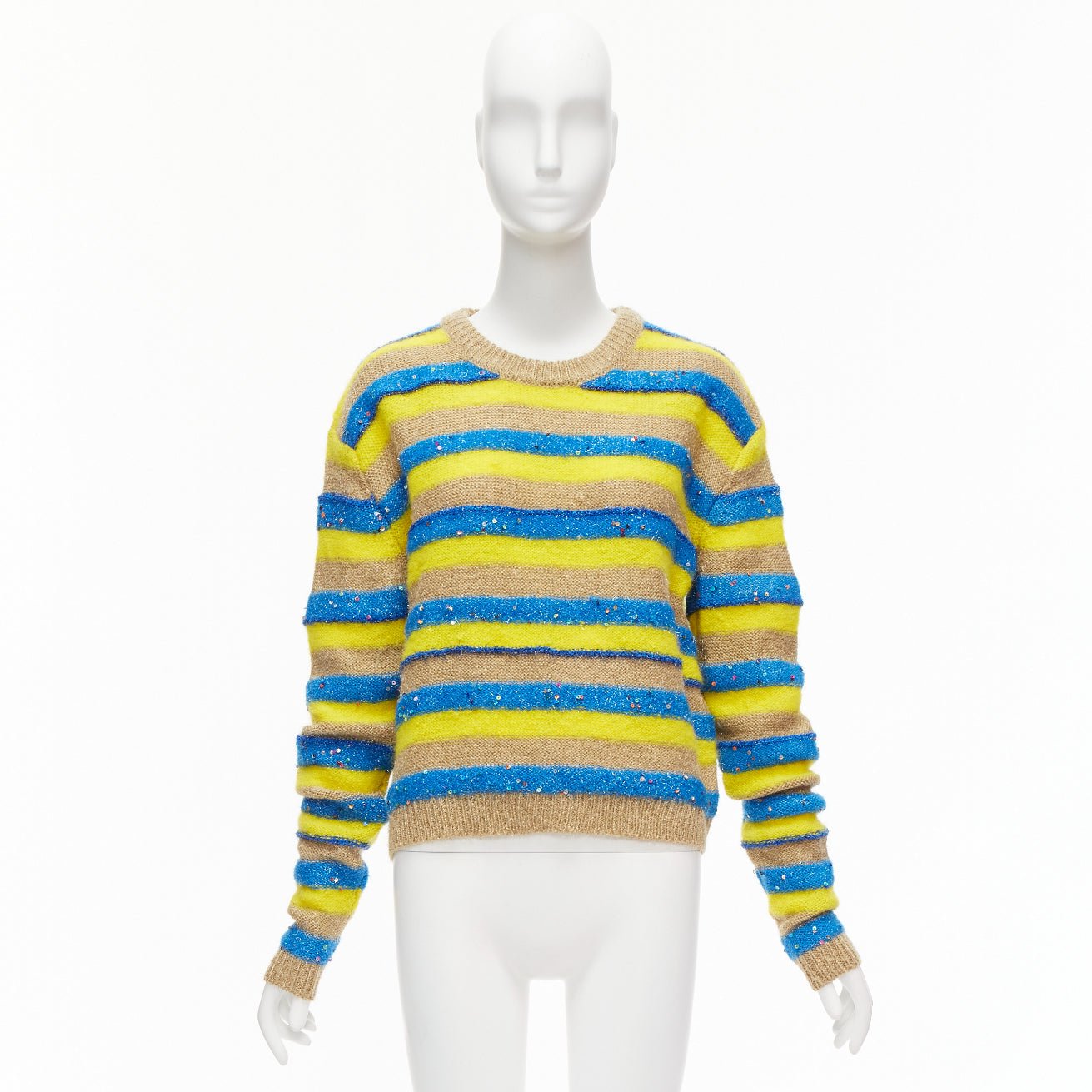 Ashish Striped Lurex Sweater - Image 11