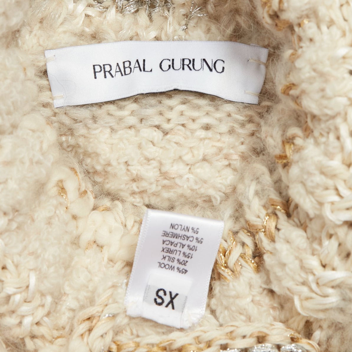 Prabal Gurung Fringe Crochet Sweater - Image 10