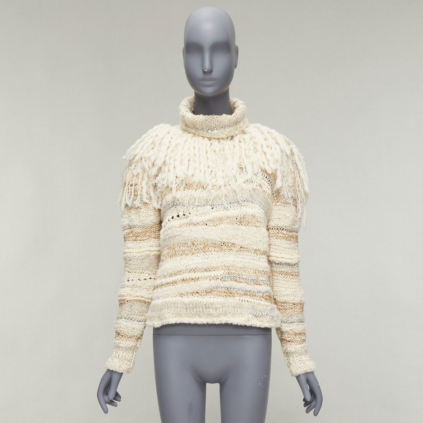 Prabal Gurung Fringe Crochet Sweater - Image 11