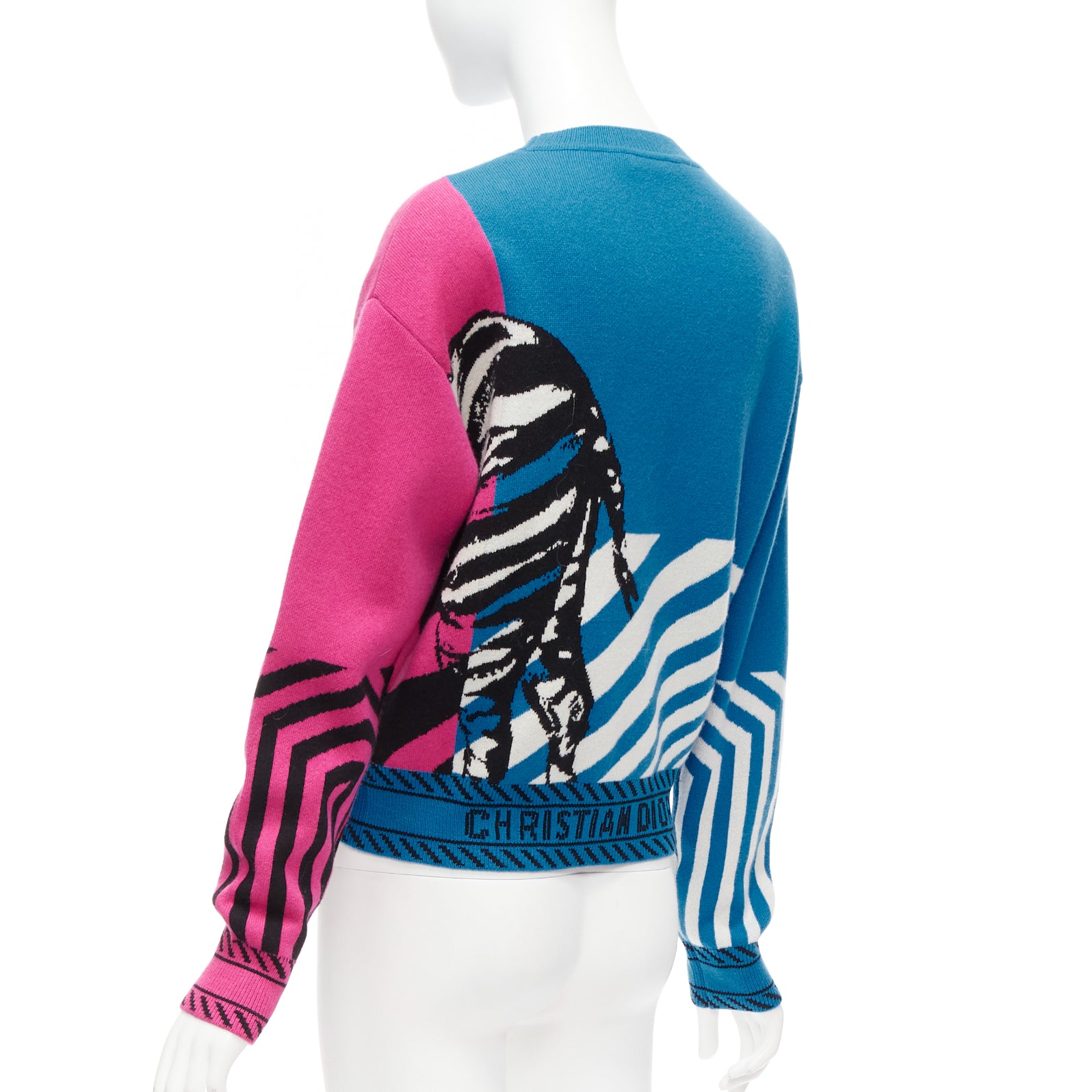 Christian Dior Zebra Graphic Sweater - Detail 1