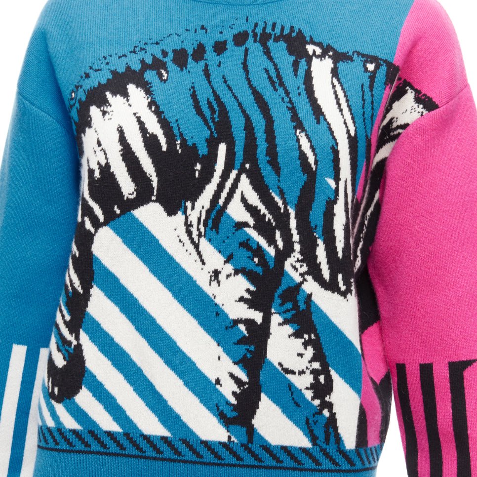 Christian Dior Zebra Graphic Sweater - Detail 2