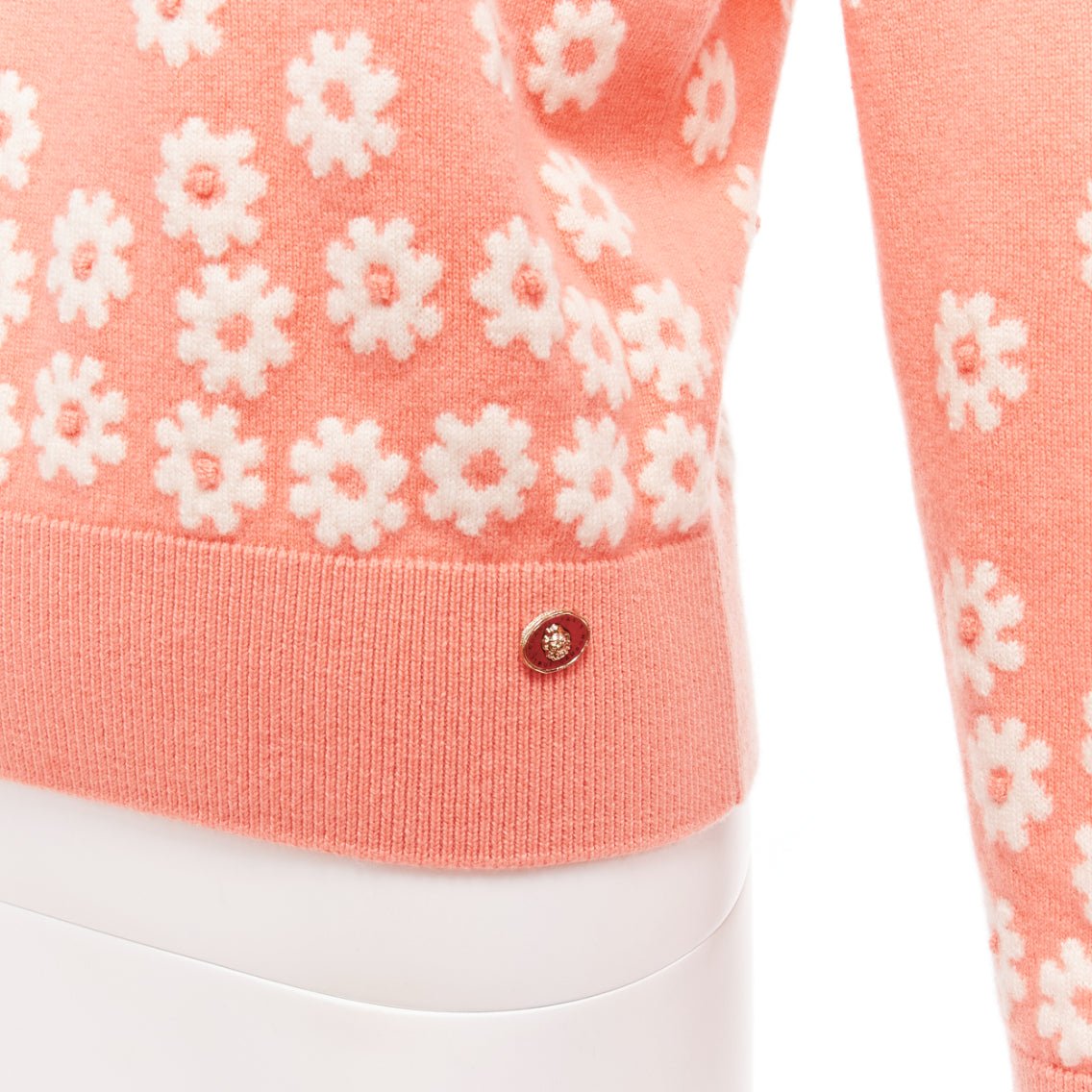 Chanel Floral CC Pullover - Back view