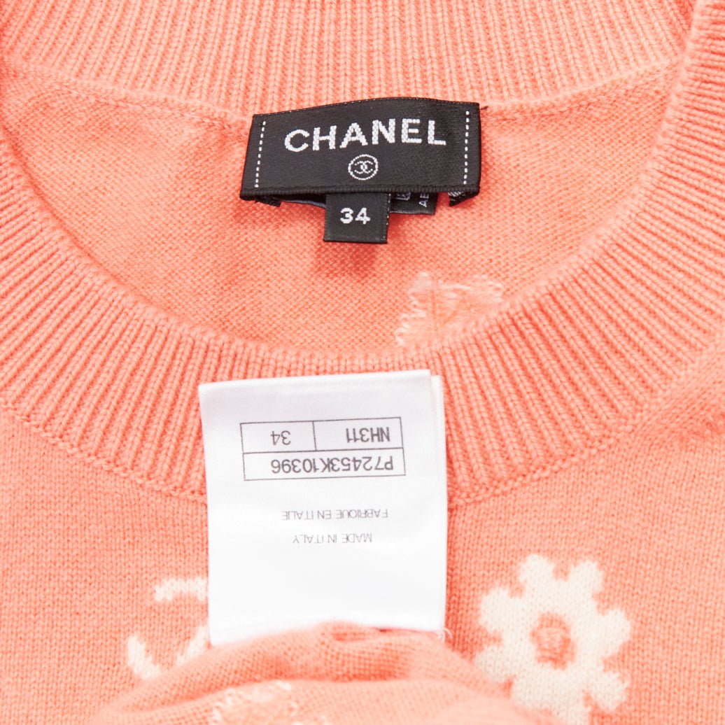 Chanel Floral CC Pullover - Image 10