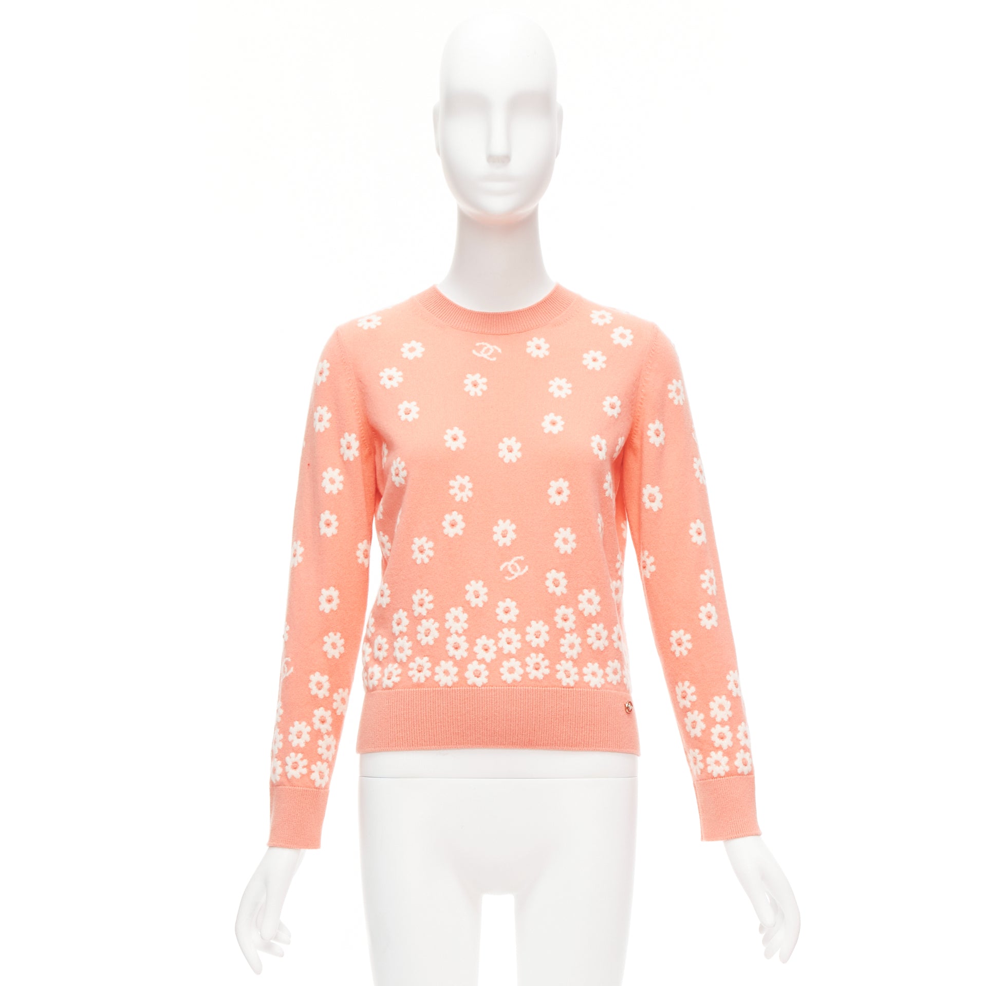 Chanel Floral CC Pullover - Image 11