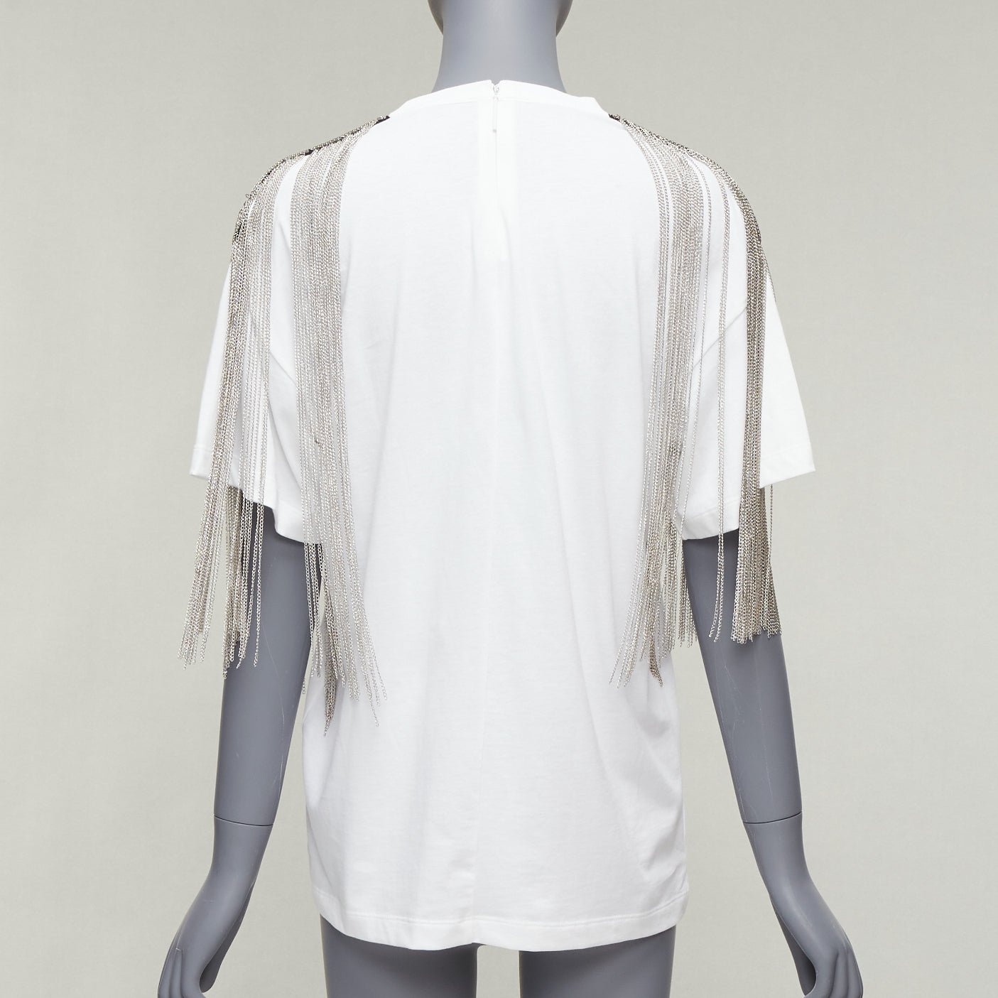 Christopher Kane Chain Shoulder Shirt - Side view