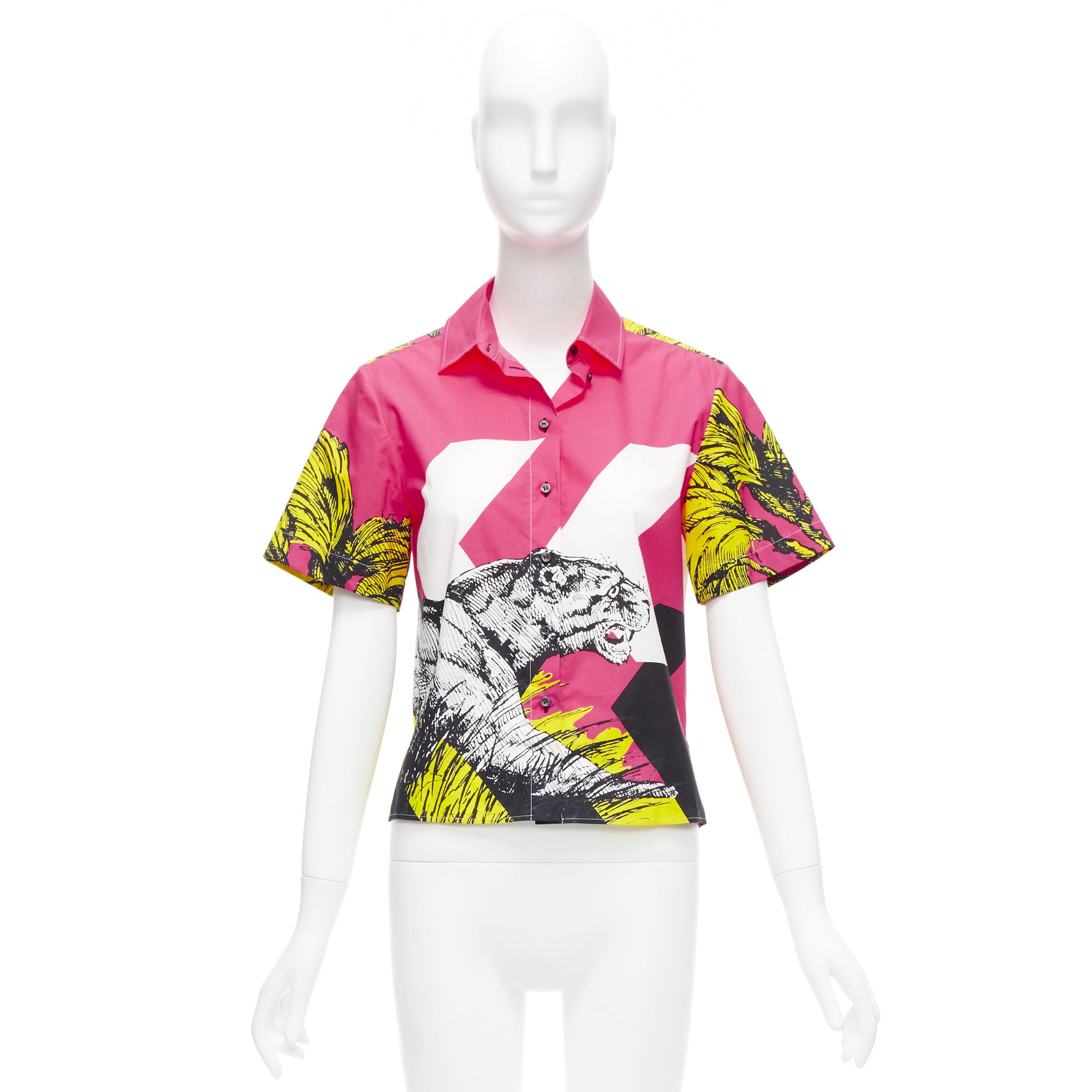 Christian Dior Tiger Print Shirt - Image 11