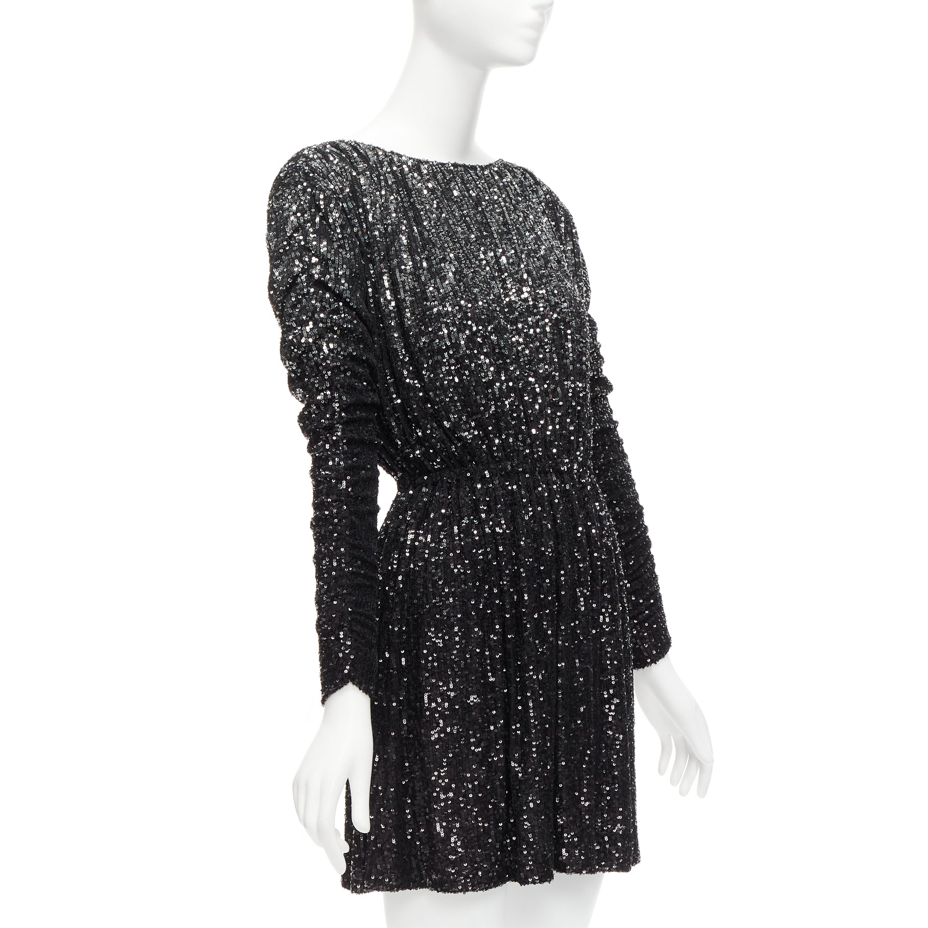 Saint Laurent Gradient Sequins Dress - Image 6