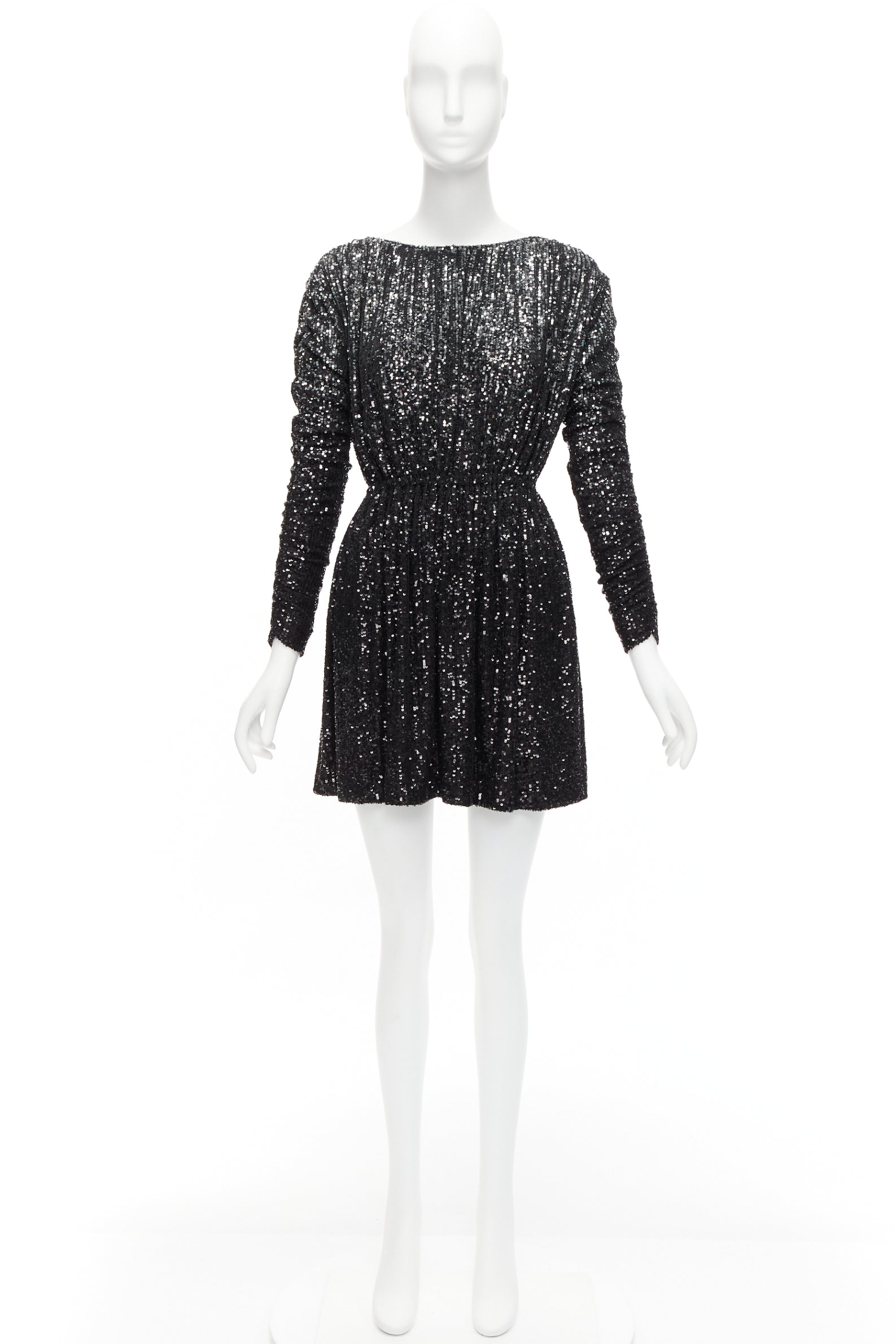 Saint Laurent Gradient Sequins Dress - Image 11