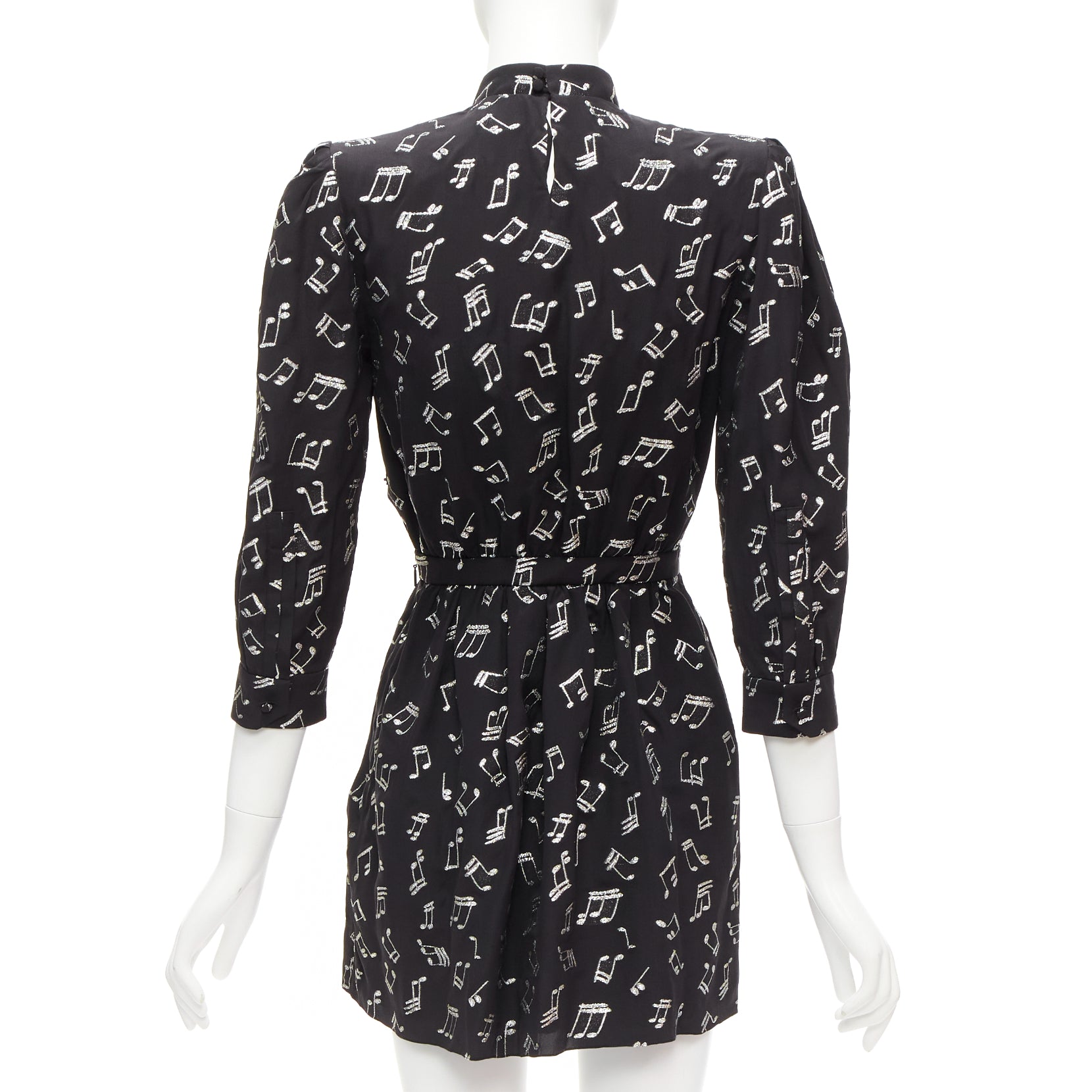 Saint Laurent Musical Note Dress - Side view