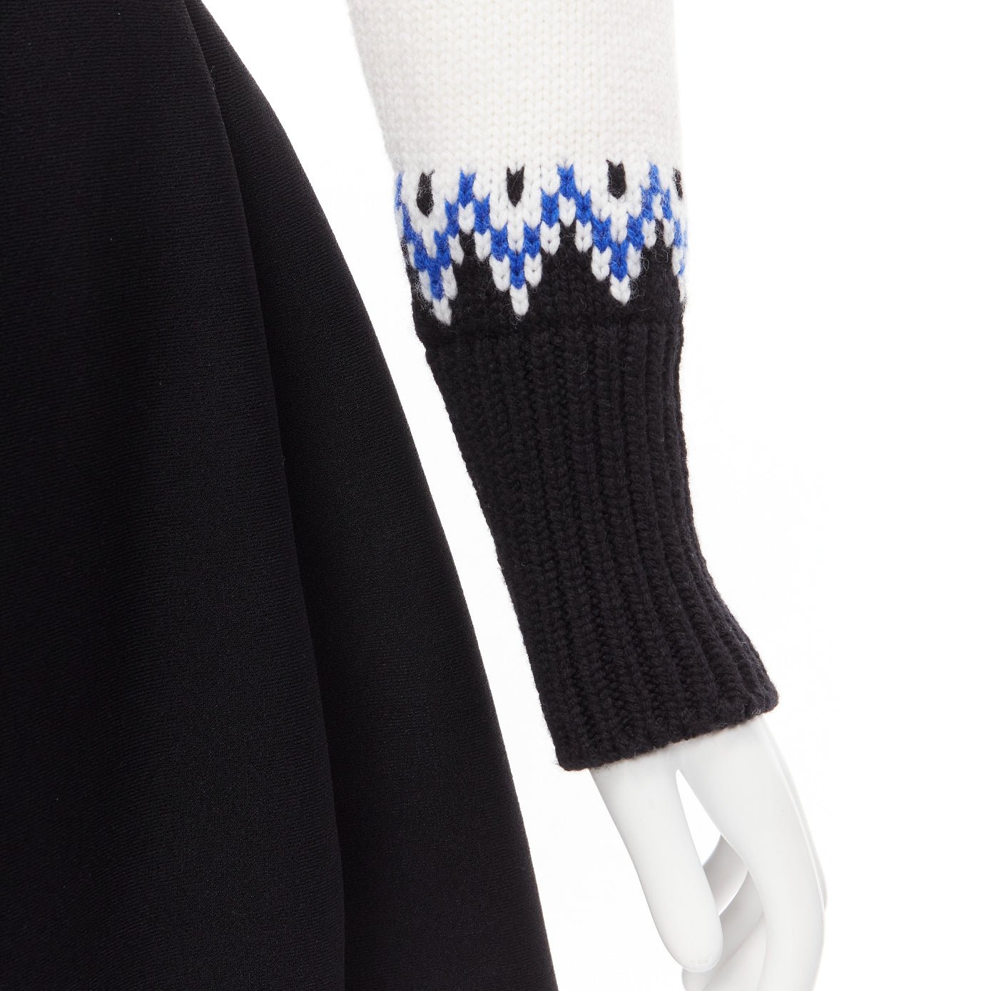 Alexander Mcqueen Fairisle Sweater Dress - Detail 2