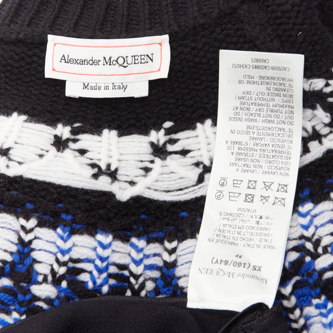 Alexander Mcqueen Fairisle Sweater Dress - Image 10