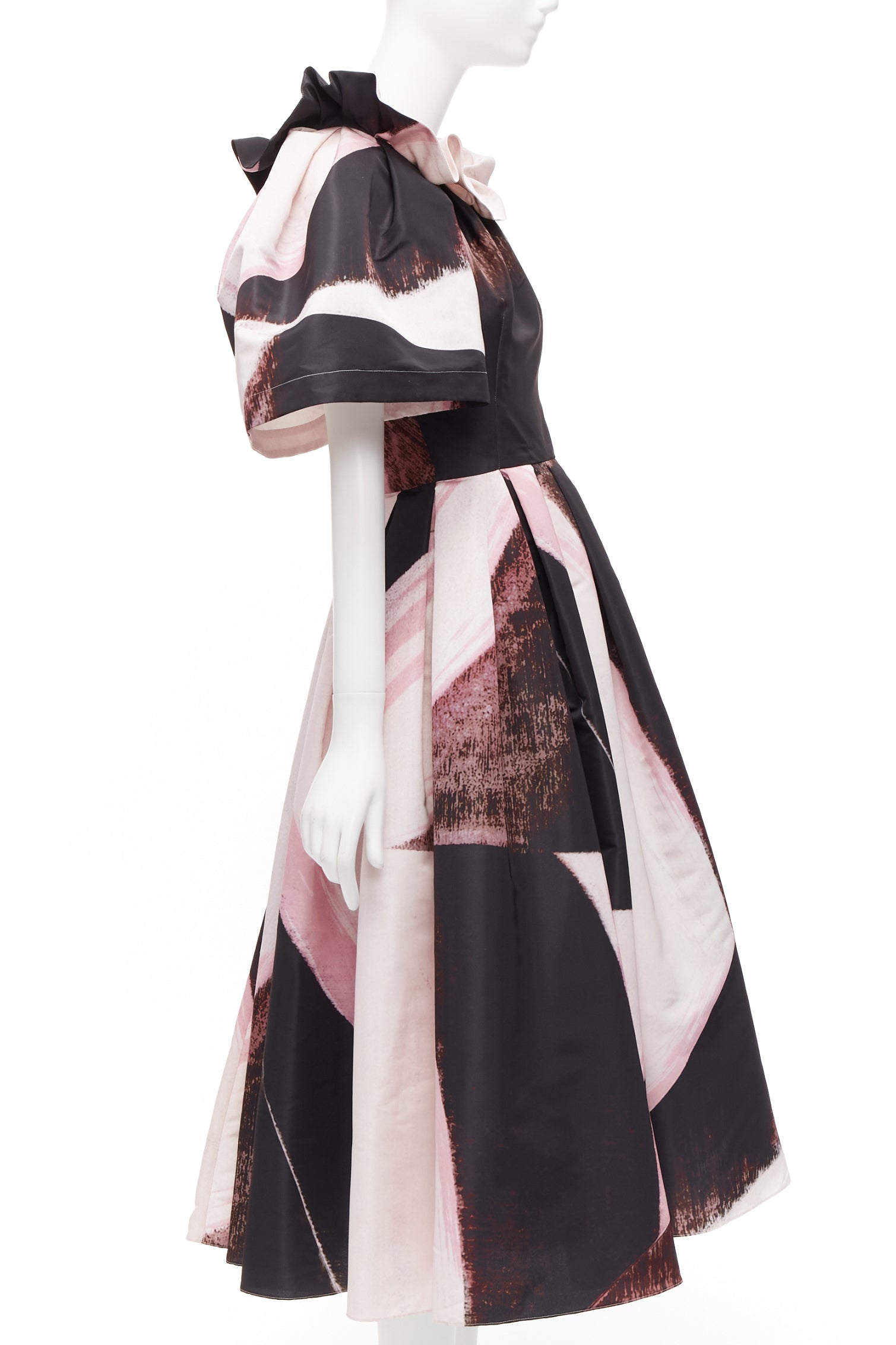 Alexander Mcqueen Brushstroke Gown - 4