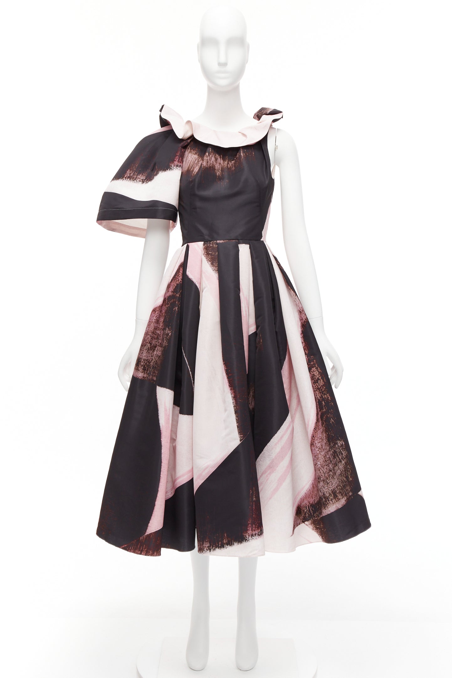 Alexander Mcqueen Brushstroke Gown - Image 12