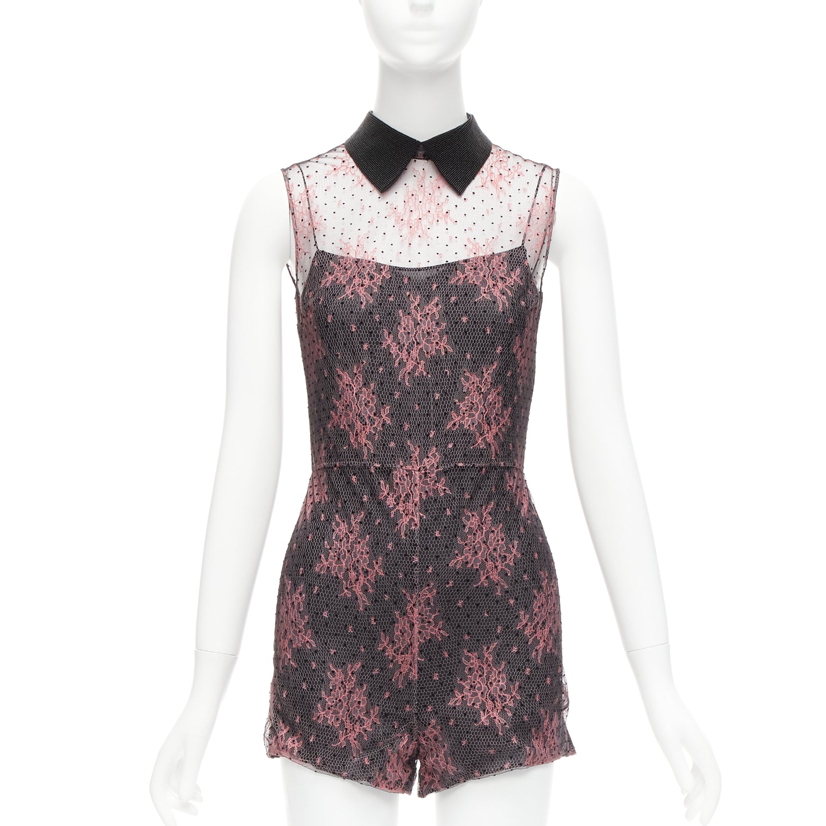 Dior Pink Lace Playsuit