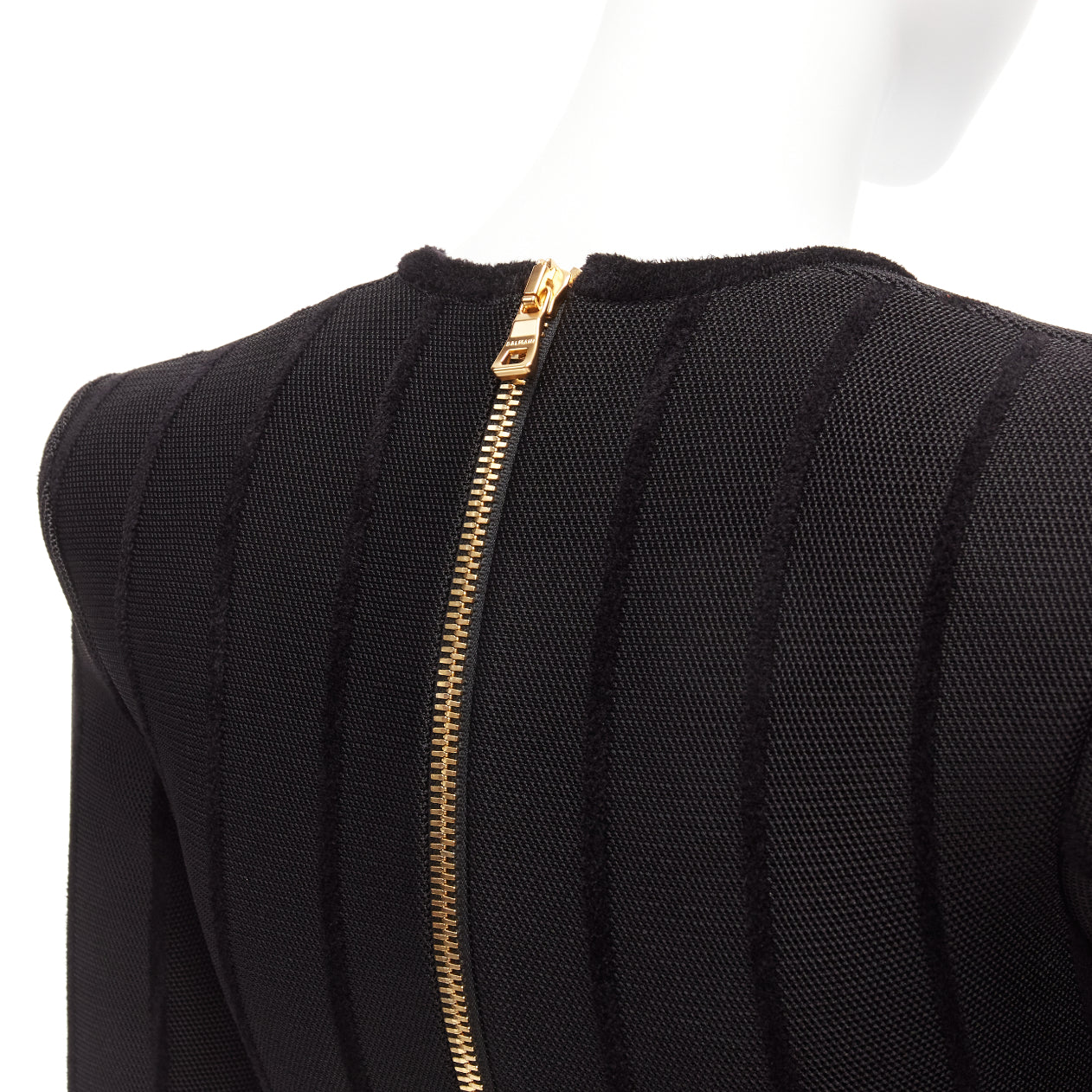 Balmain Striped Chenille Dress - Detail 2