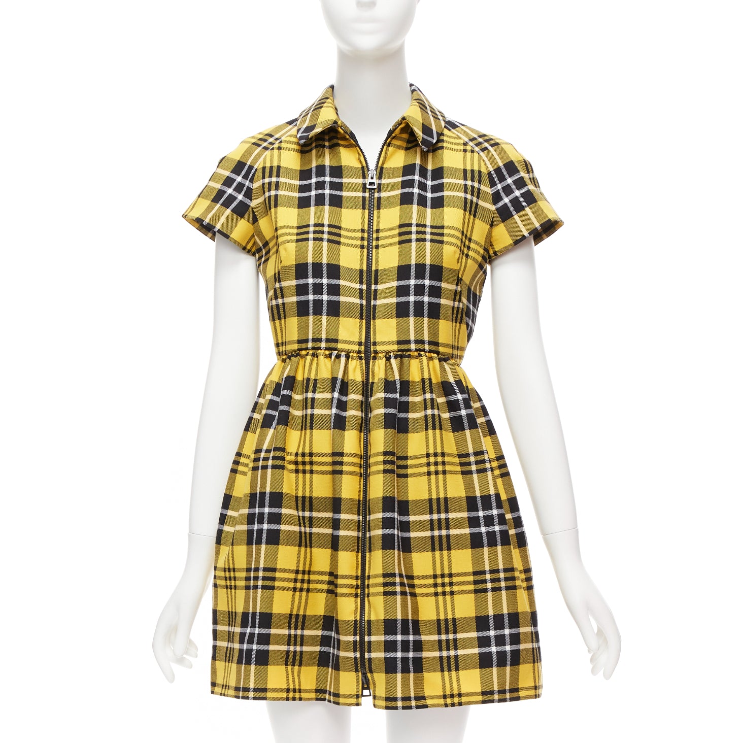 Christian Dior Punk Plaid Dress