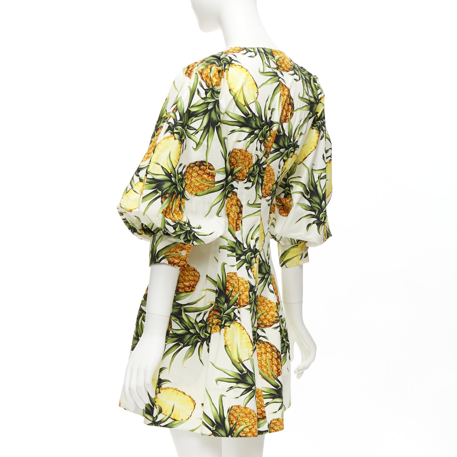 Oscar De La Renta Pineapple Puff Dress - Detail 1