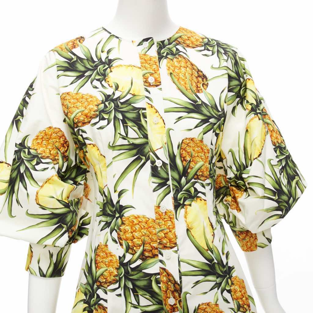 Oscar De La Renta Pineapple Puff Dress - Detail 2