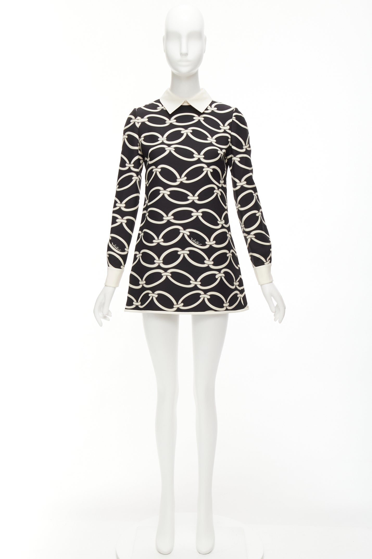 Valentino Garavani Chain Print Dress - Image 11