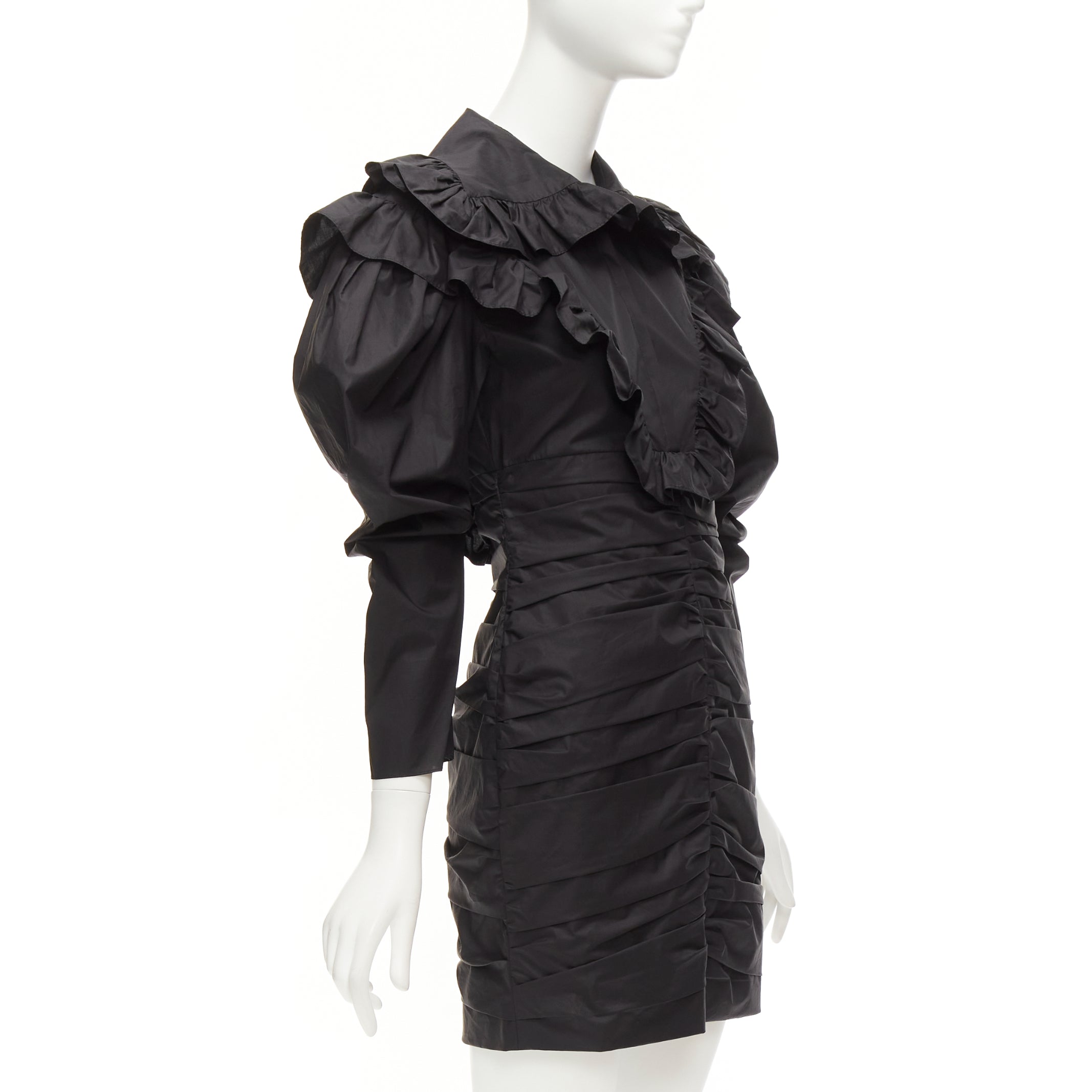 Philosophy Di Alberta Ferretti Poplin Ruffle Dress - Image 6