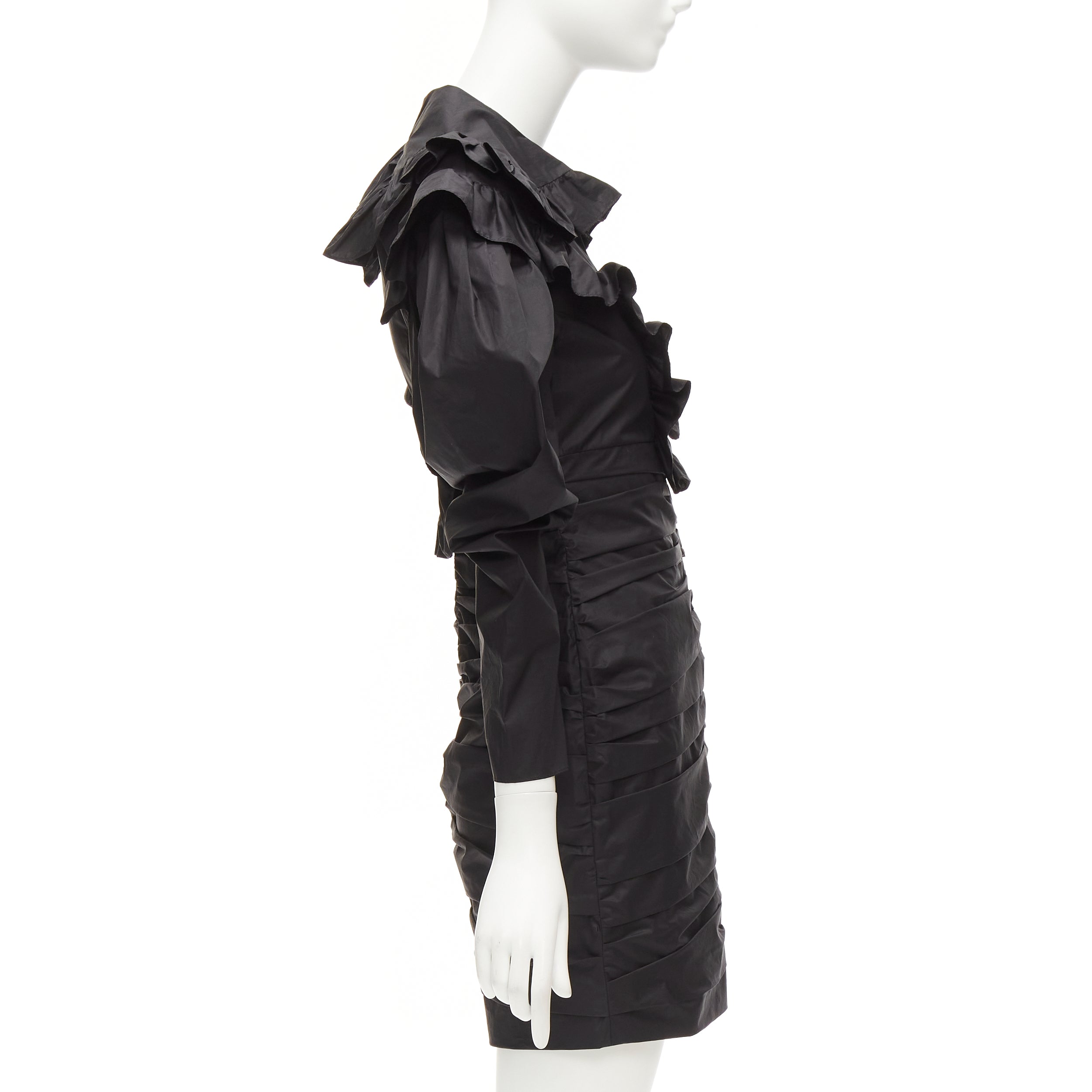 Philosophy Di Alberta Ferretti Poplin Ruffle Dress - 4