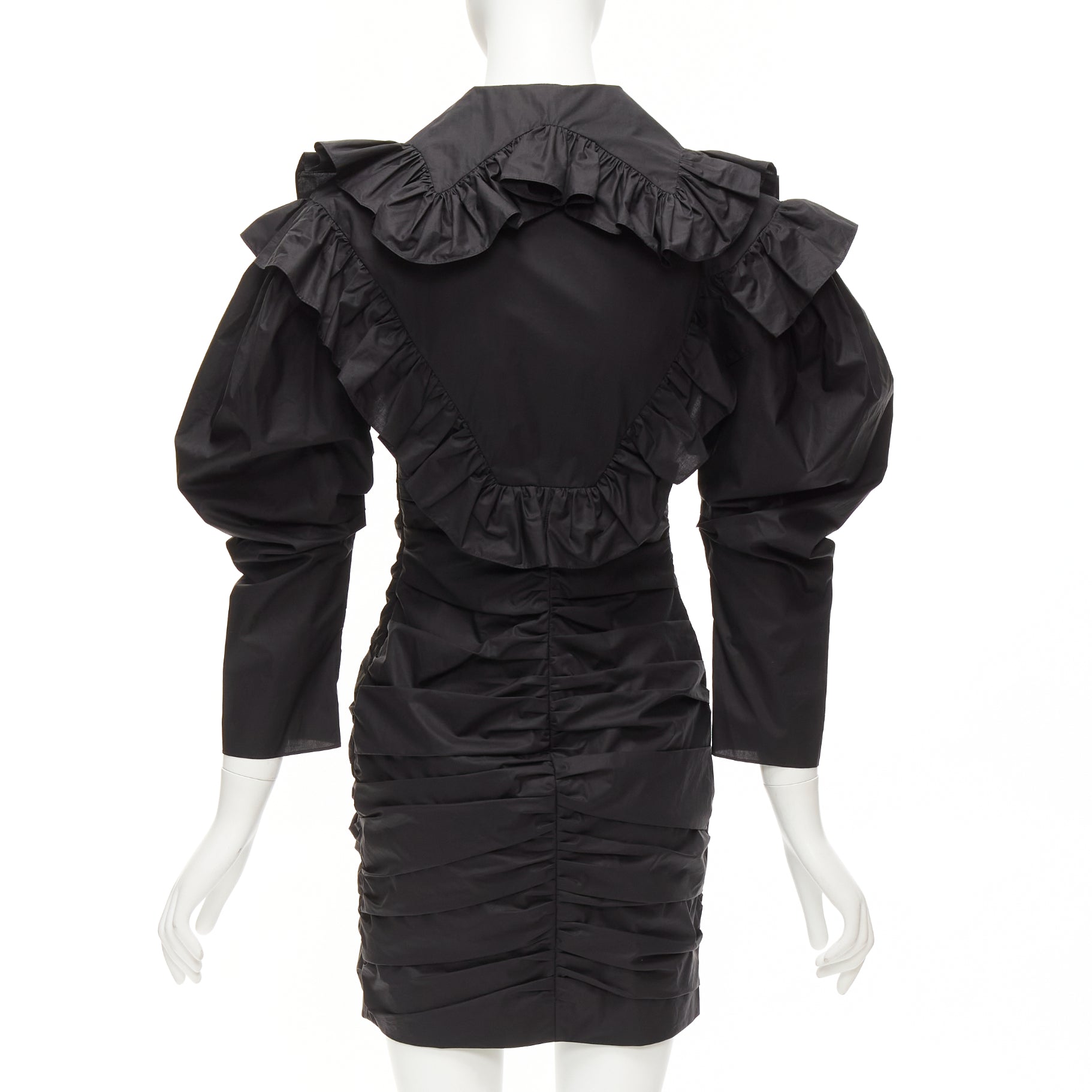 Philosophy Di Alberta Ferretti Poplin Ruffle Dress - Side view