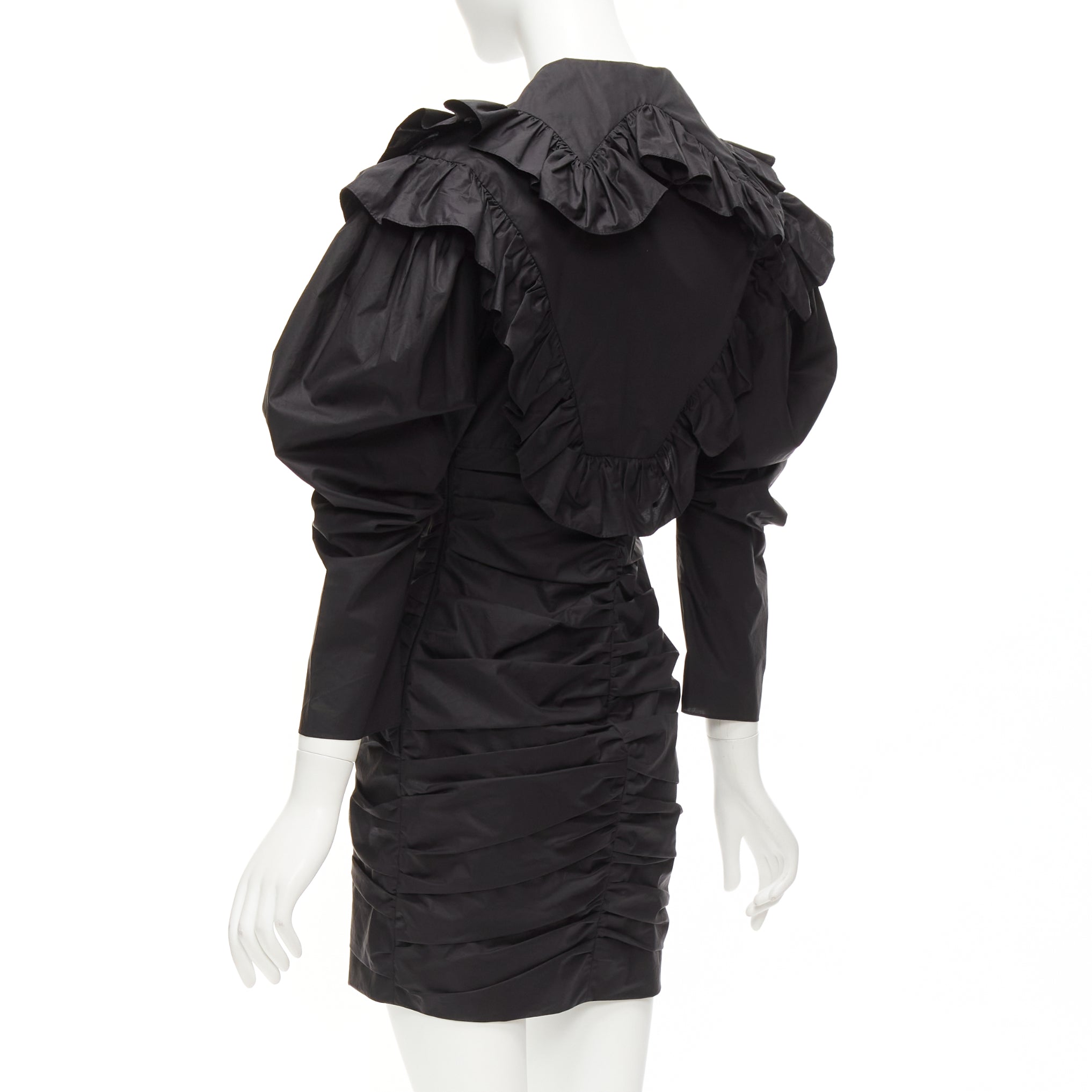 Philosophy Di Alberta Ferretti Poplin Ruffle Dress - Detail 1