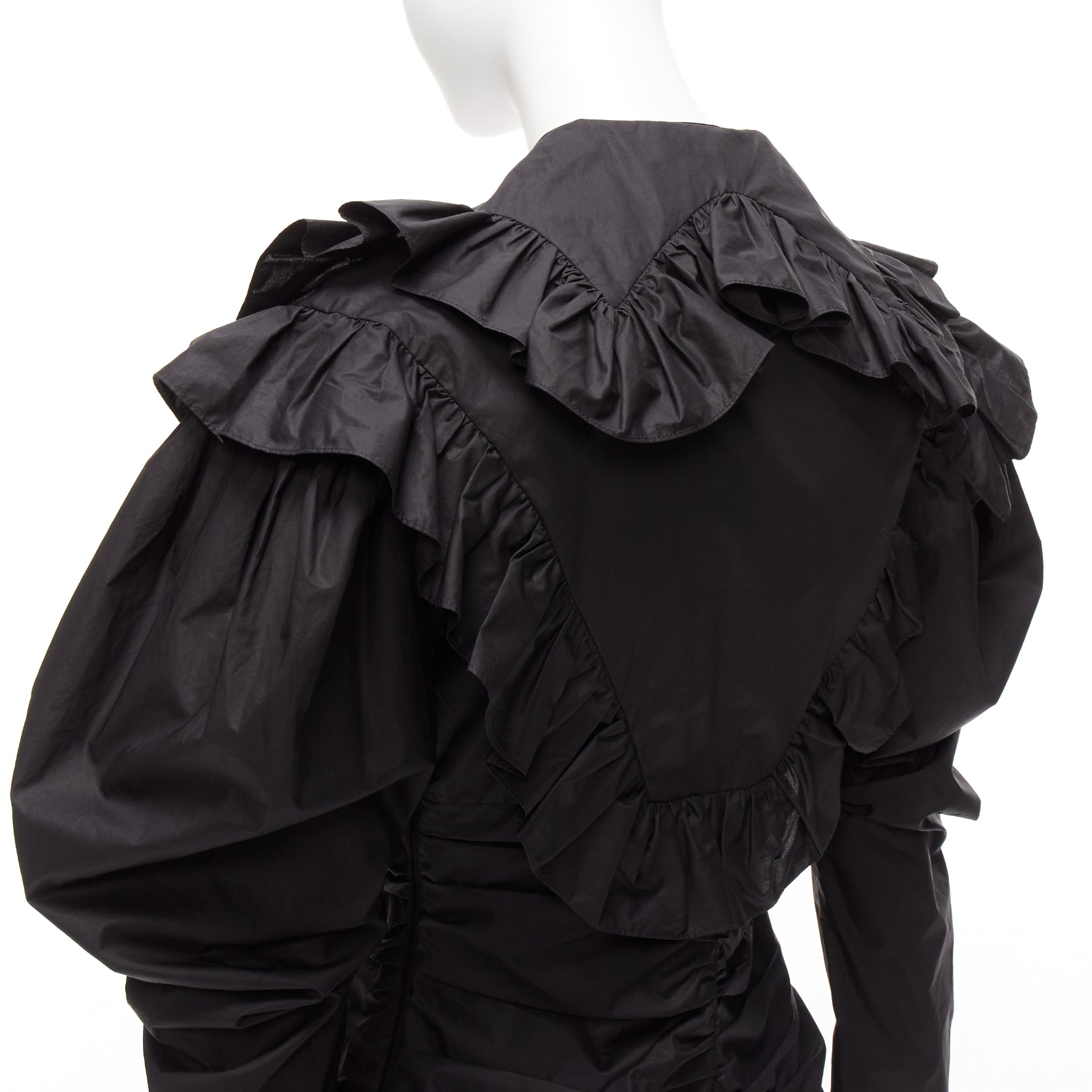 Philosophy Di Alberta Ferretti Poplin Ruffle Dress - Detail 2