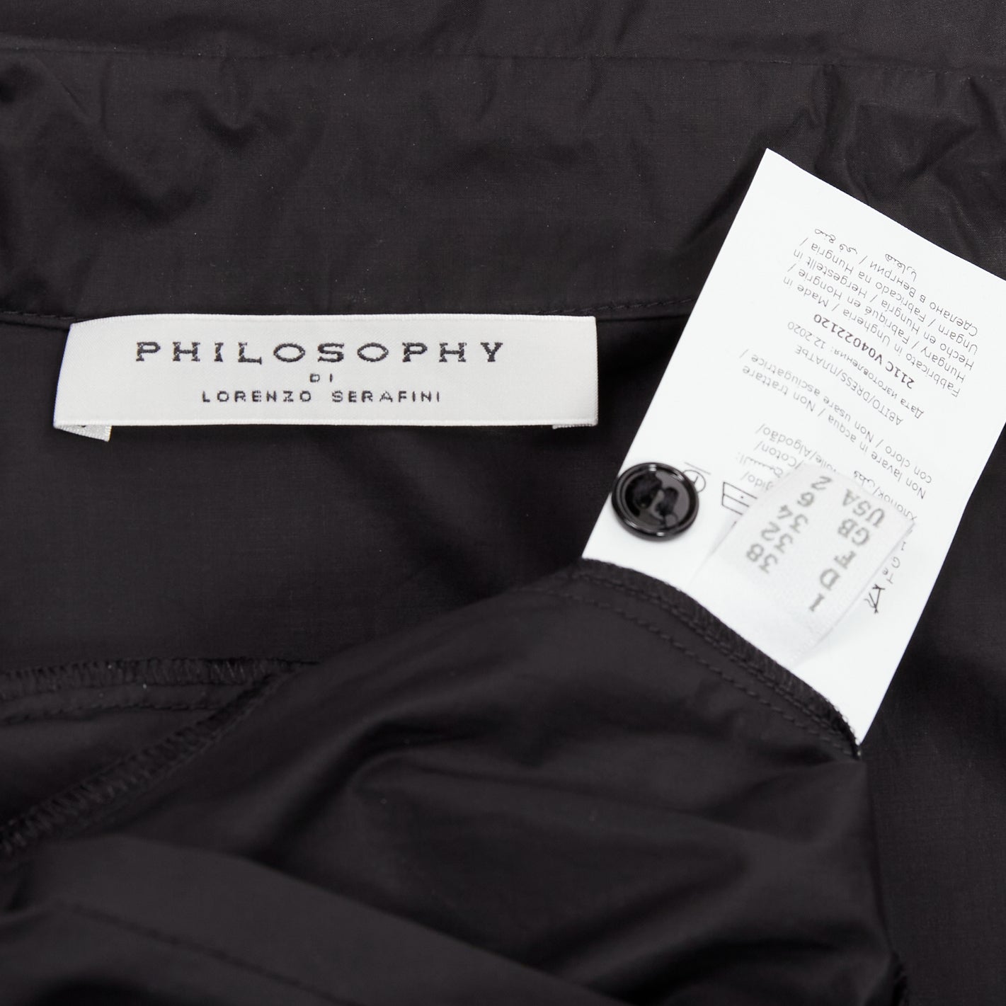 Philosophy Di Alberta Ferretti Poplin Ruffle Dress - Image 10