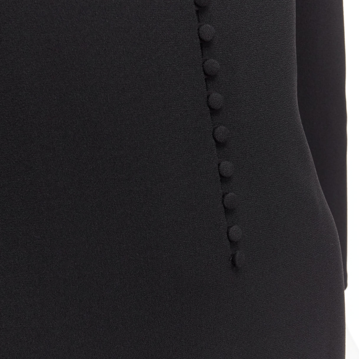 Saint Laurent Deep V Mini Dress - Detail 2