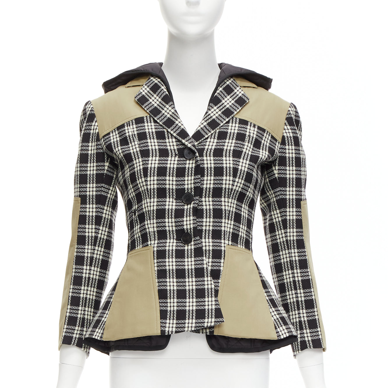 Dior Black White Wool Jacket