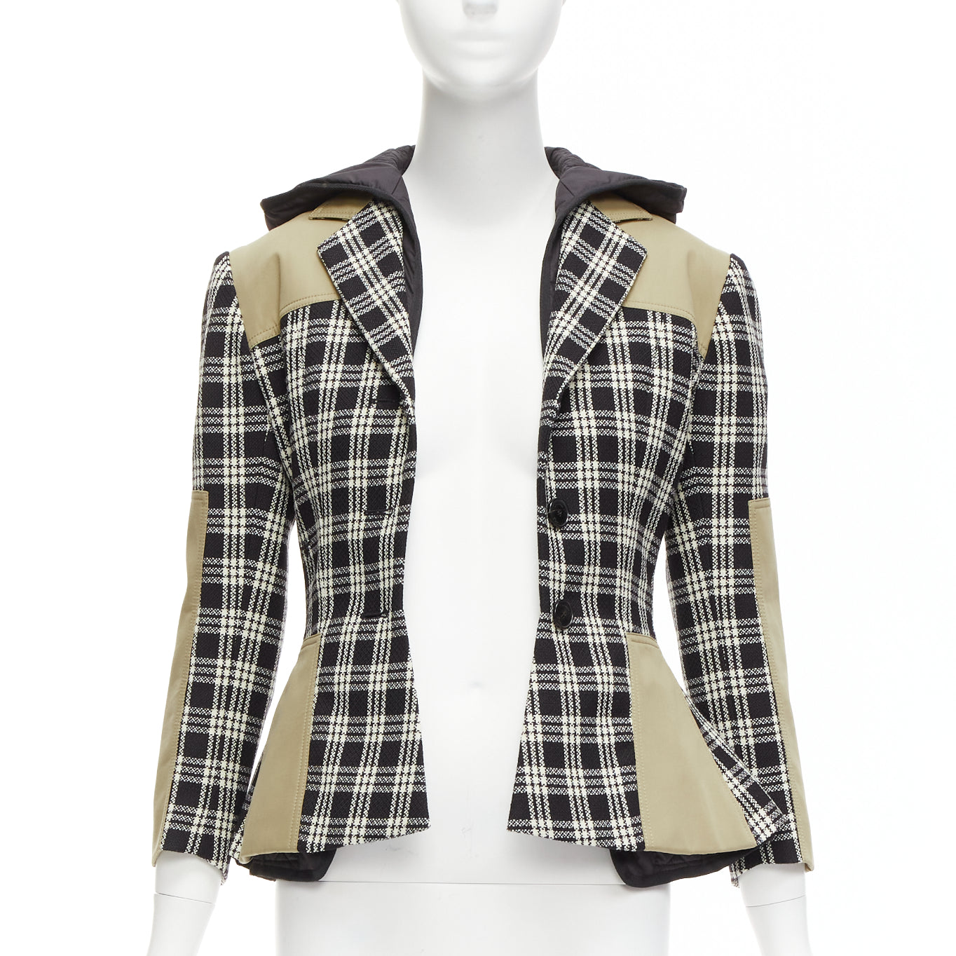 Dior Black White Wool Jacket - Image 6