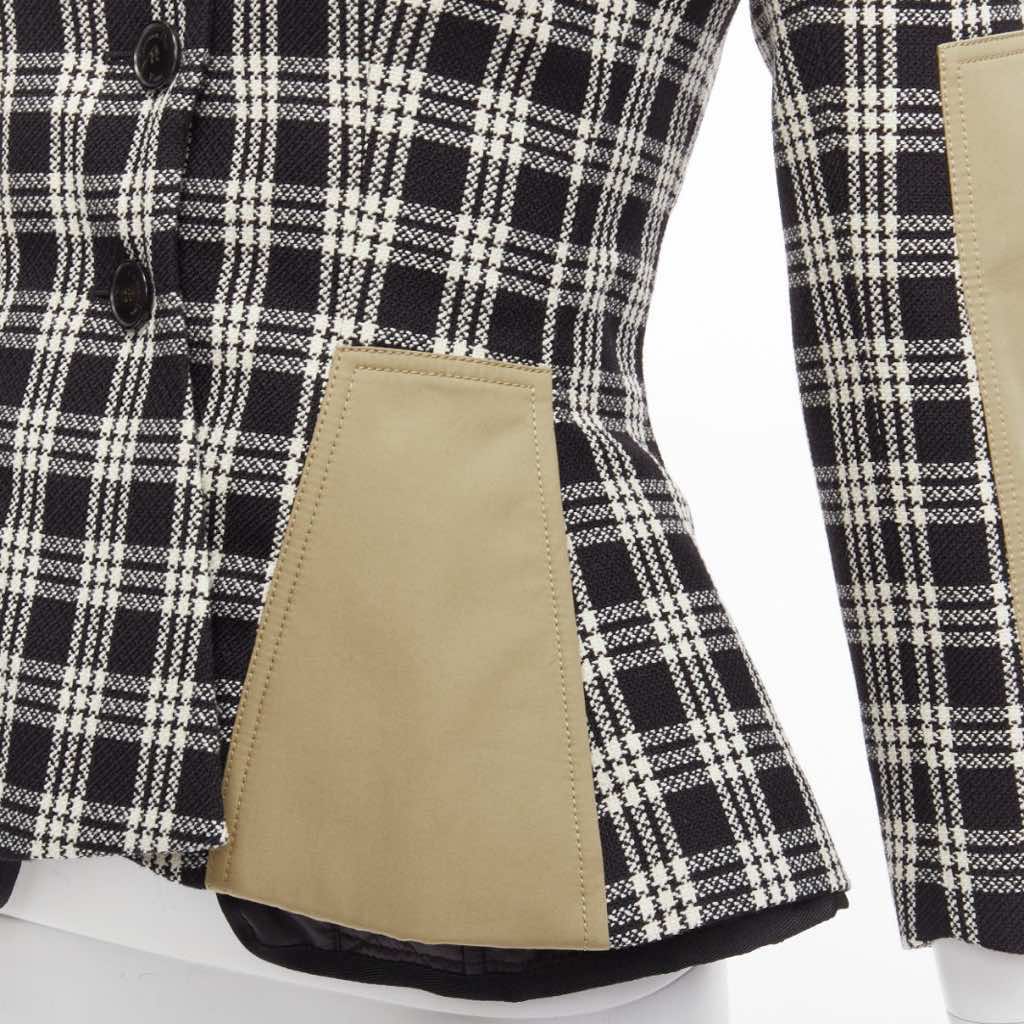 Dior Black White Wool Jacket - Image 10