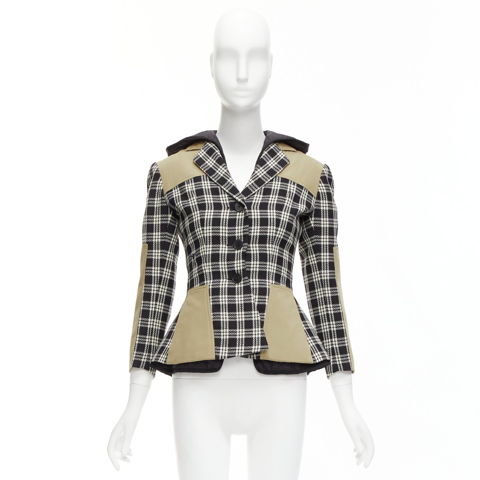 Dior Black White Wool Jacket - Image 13