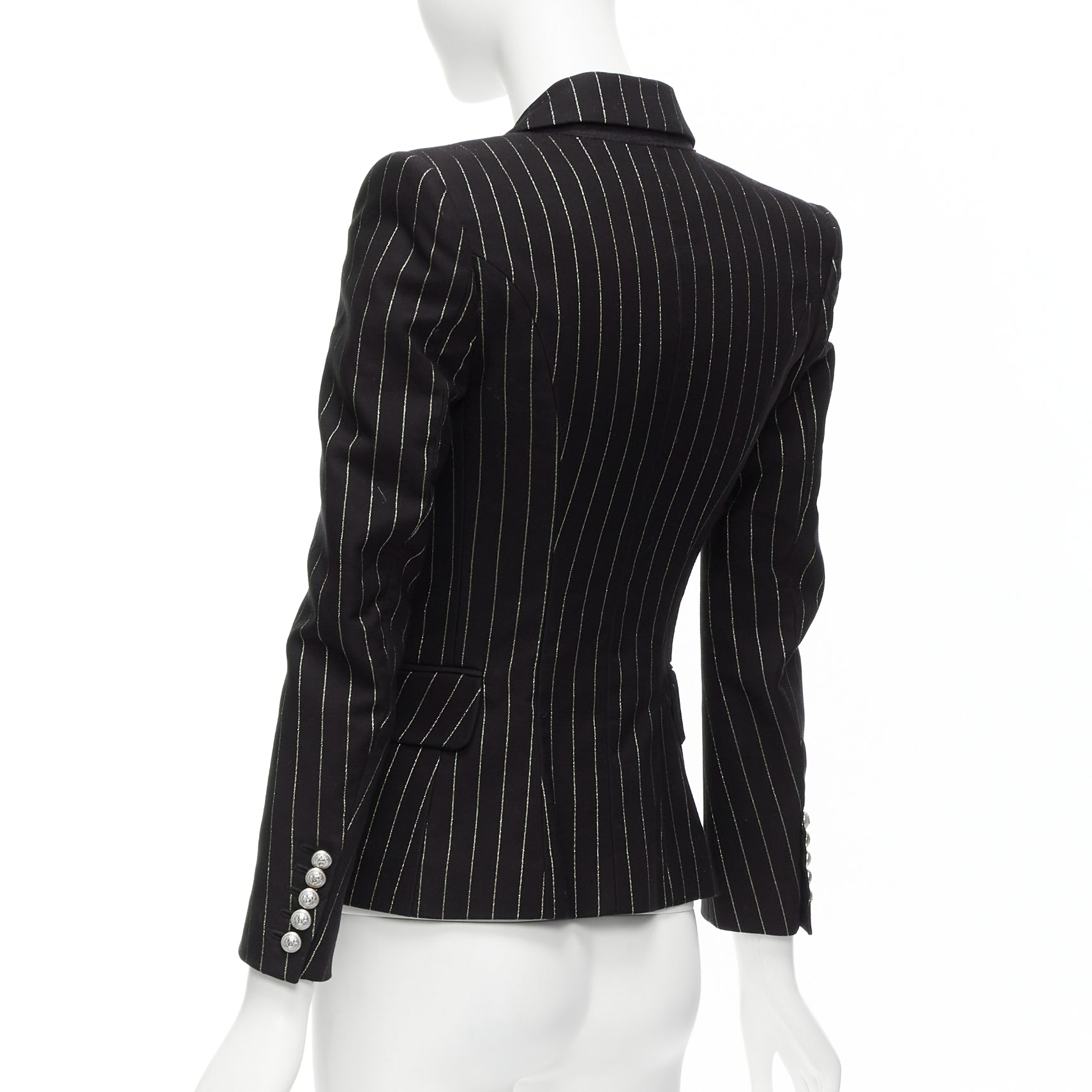 Balmain Gold Striped Blazer - Detail 2
