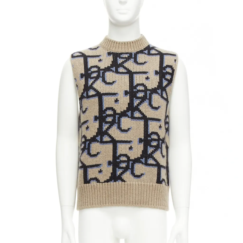 Dior Cactus Jack Beige Cashmere Never worn - Front View