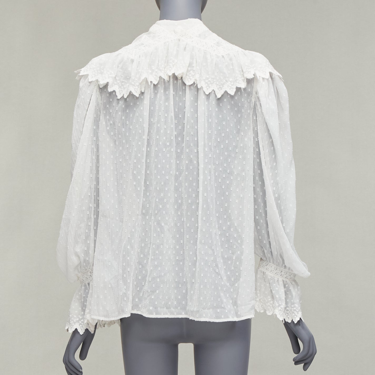 Etro Plisse Ruffle Blouse - Side view