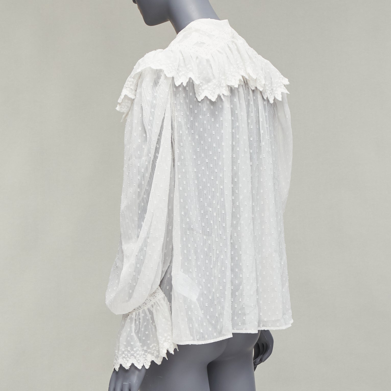 Etro Plisse Ruffle Blouse - Detail 1