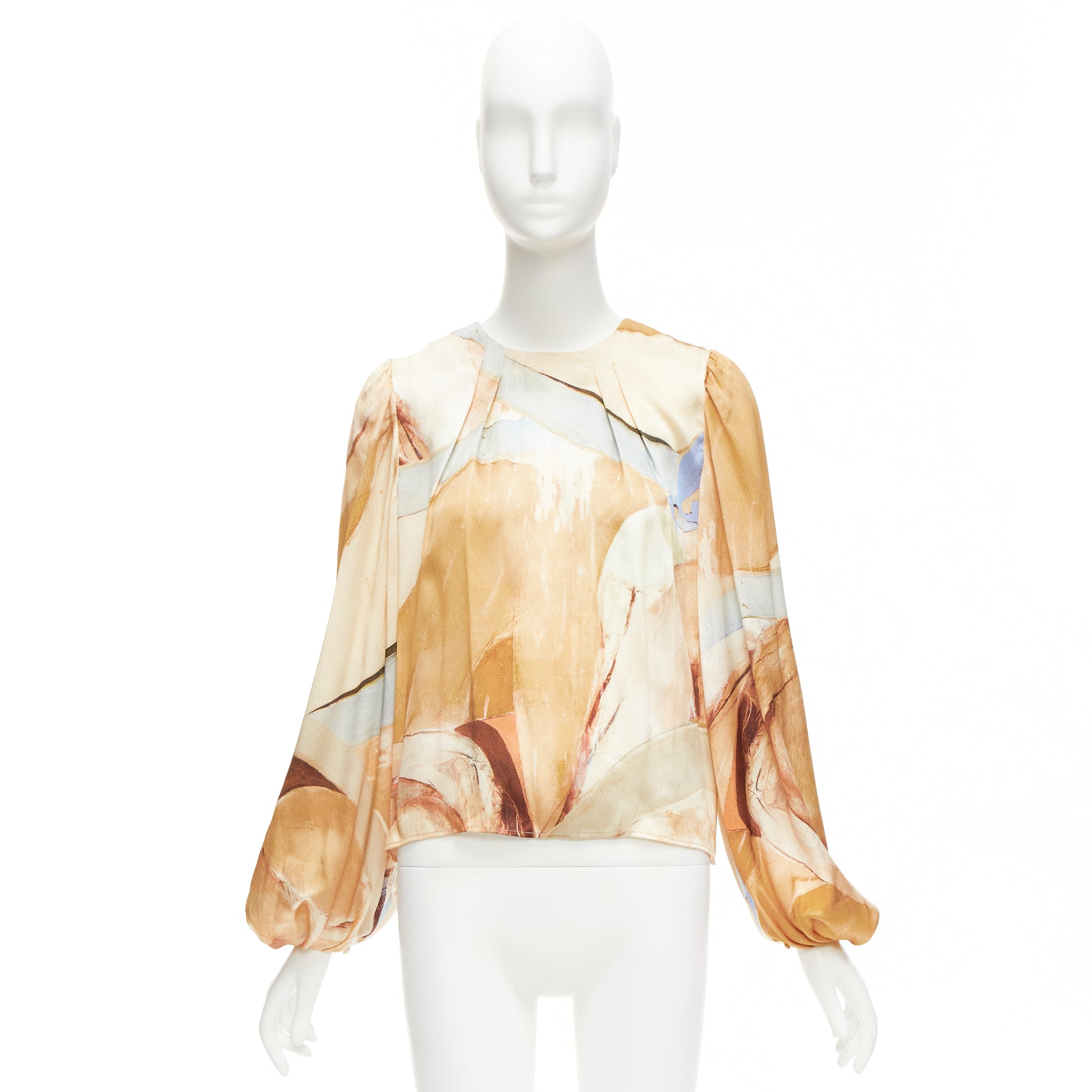 Aje Brush Print Top - Image 11