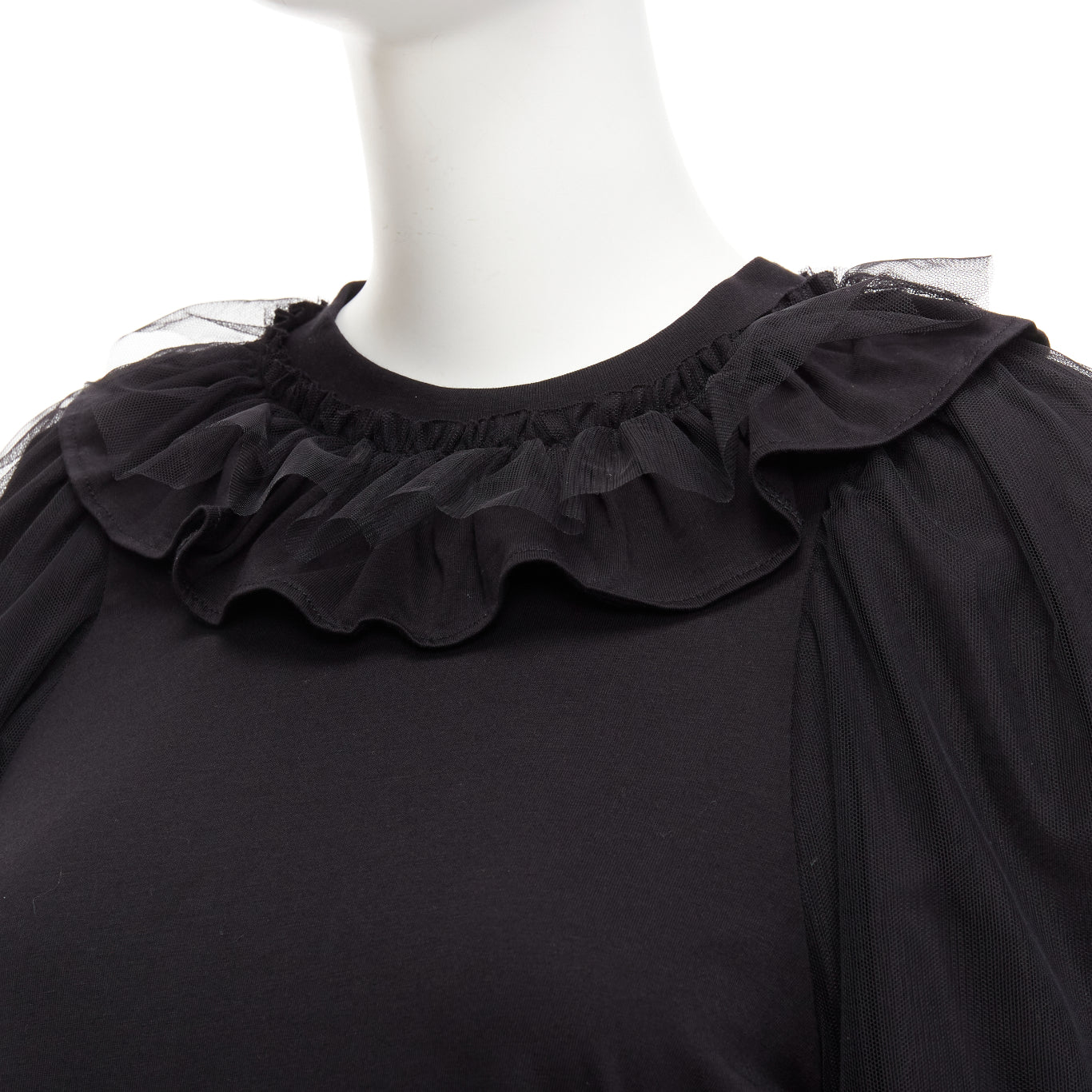 Simone Rocha Sheer Puff Top - Back view