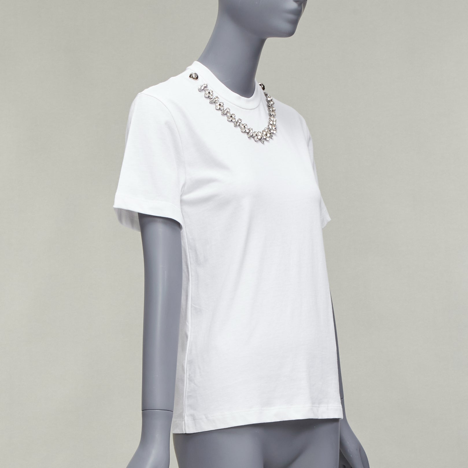 Christopher Kane Rhinestone Chain Shirt - Image 6