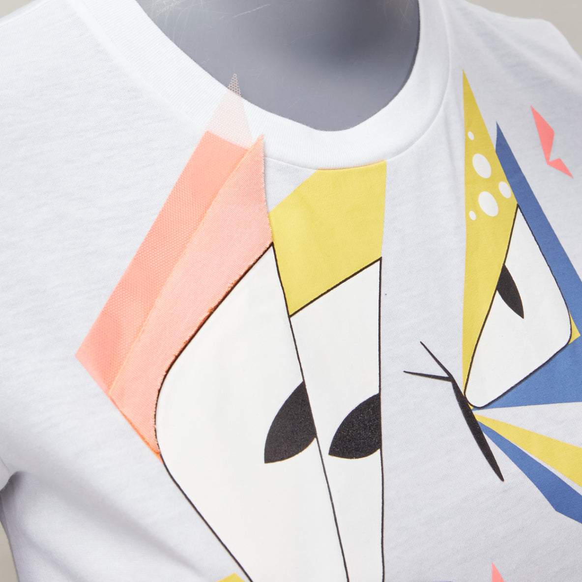 Fendi Monster Applique Shirt - Back view