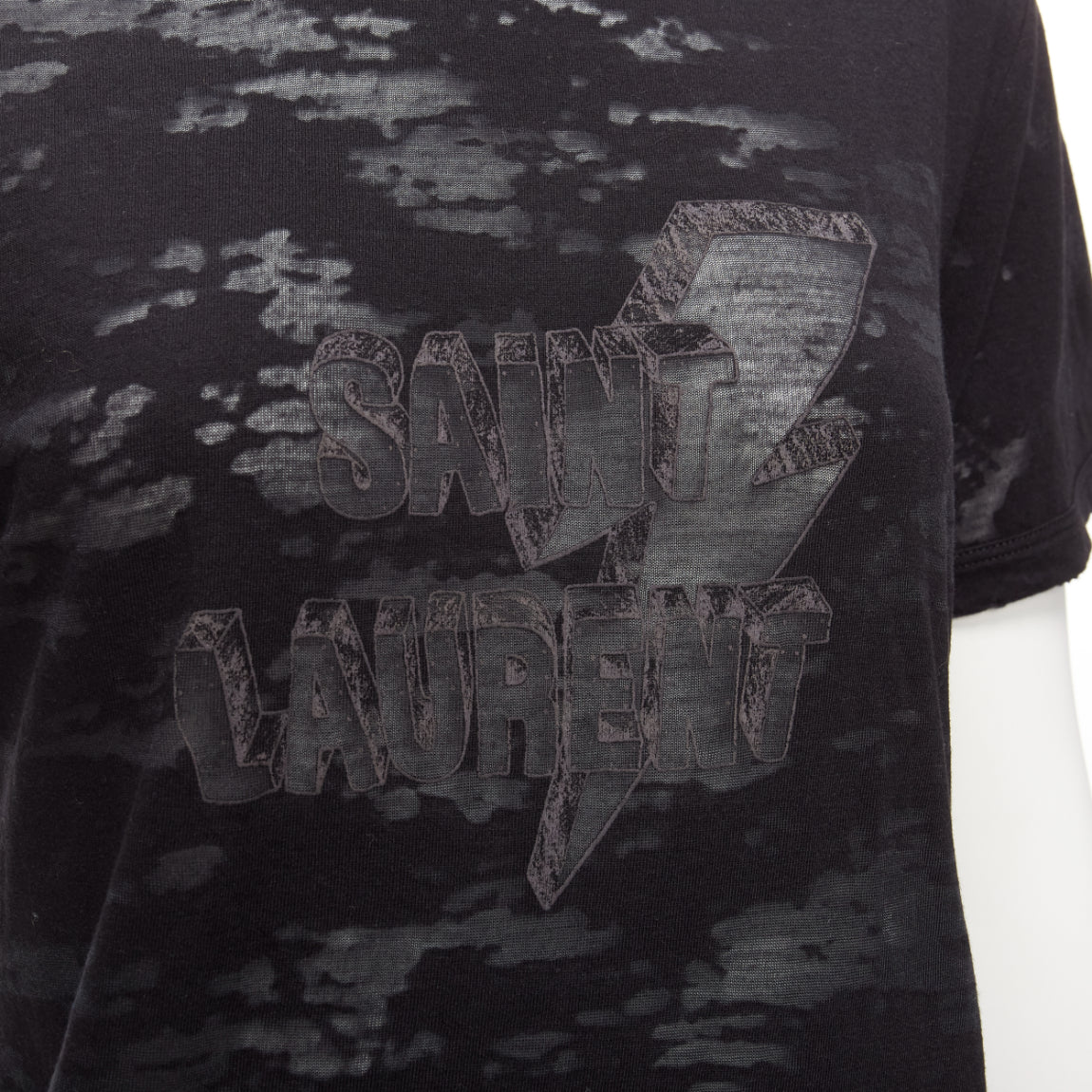 Saint Laurent Lightning Bolt Shirt - Back view