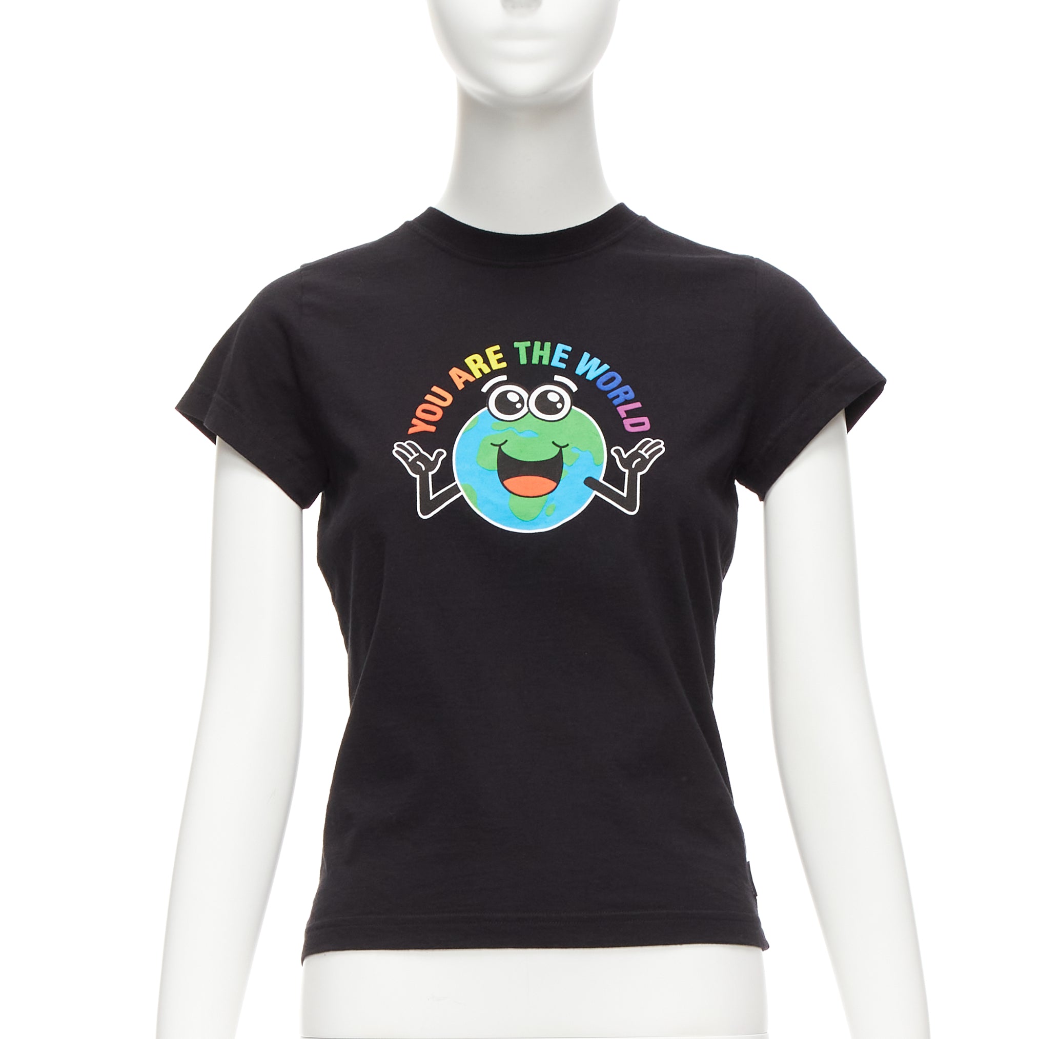 Balenciaga Rainbow Globe Shirt